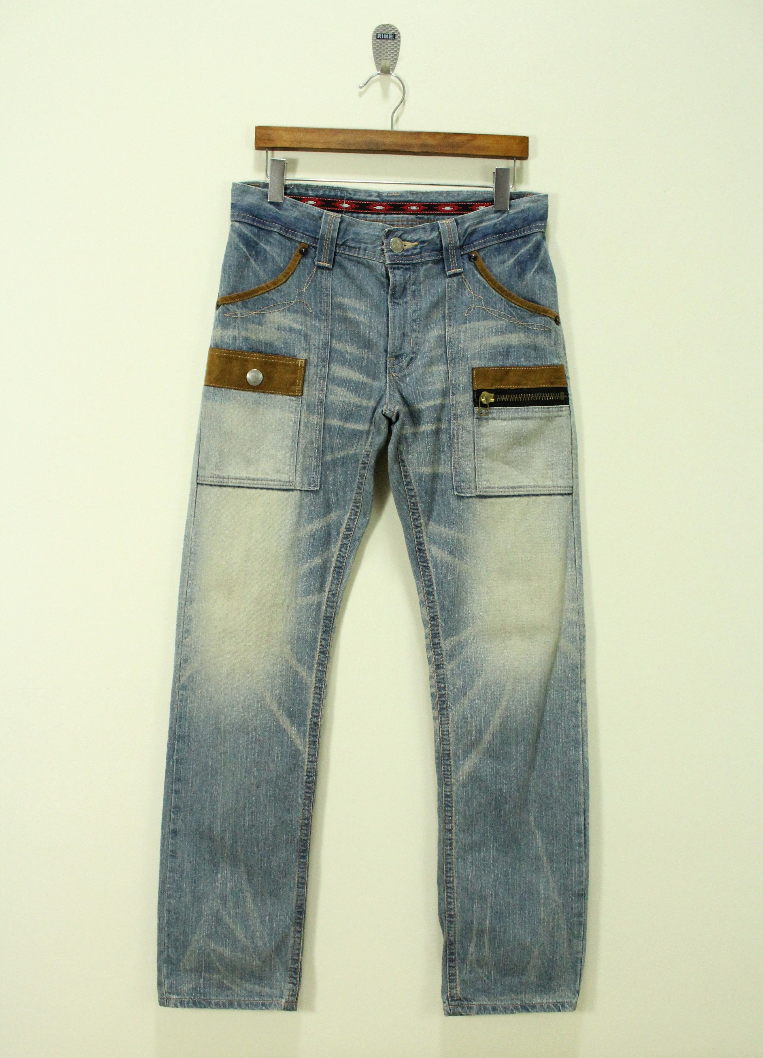 Edwin × Japanese Brand Edwin Jeans Denim Pants Fatigue Jeans Bush Pants Size US 32 / EU 48 - 1 Thumbnail