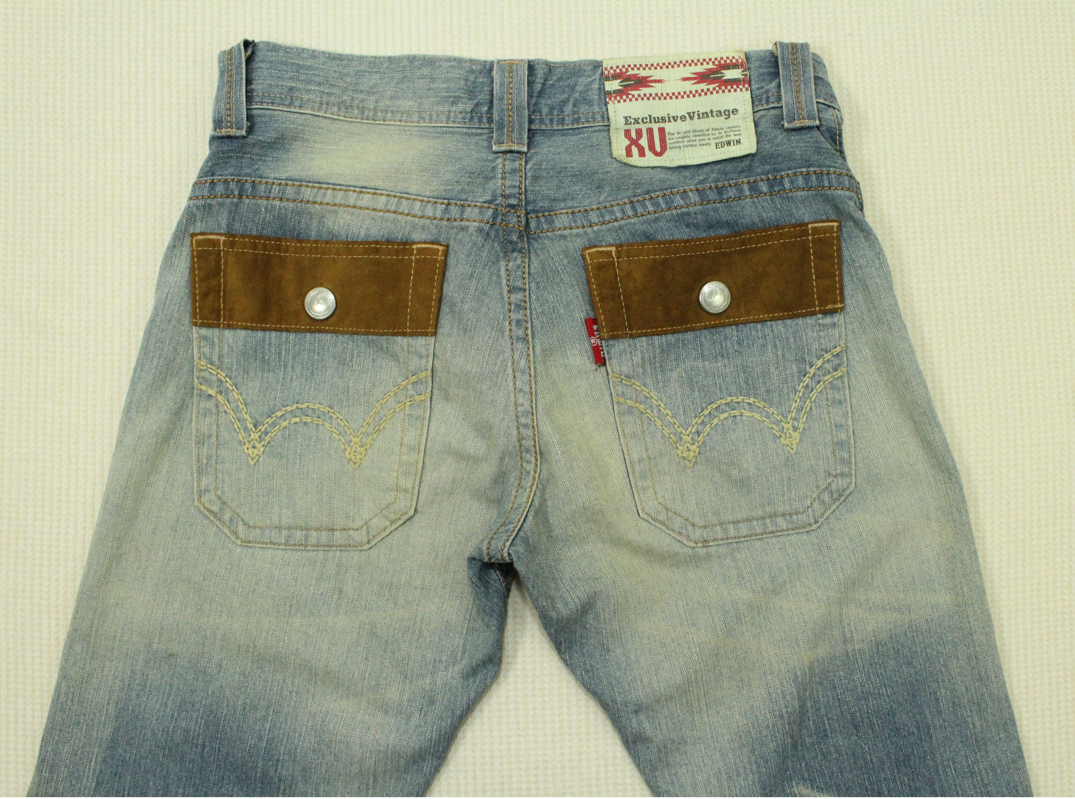 Edwin × Japanese Brand Edwin Jeans Denim Pants Fatigue Jeans Bush Pants Size US 32 / EU 48 - 6 Thumbnail