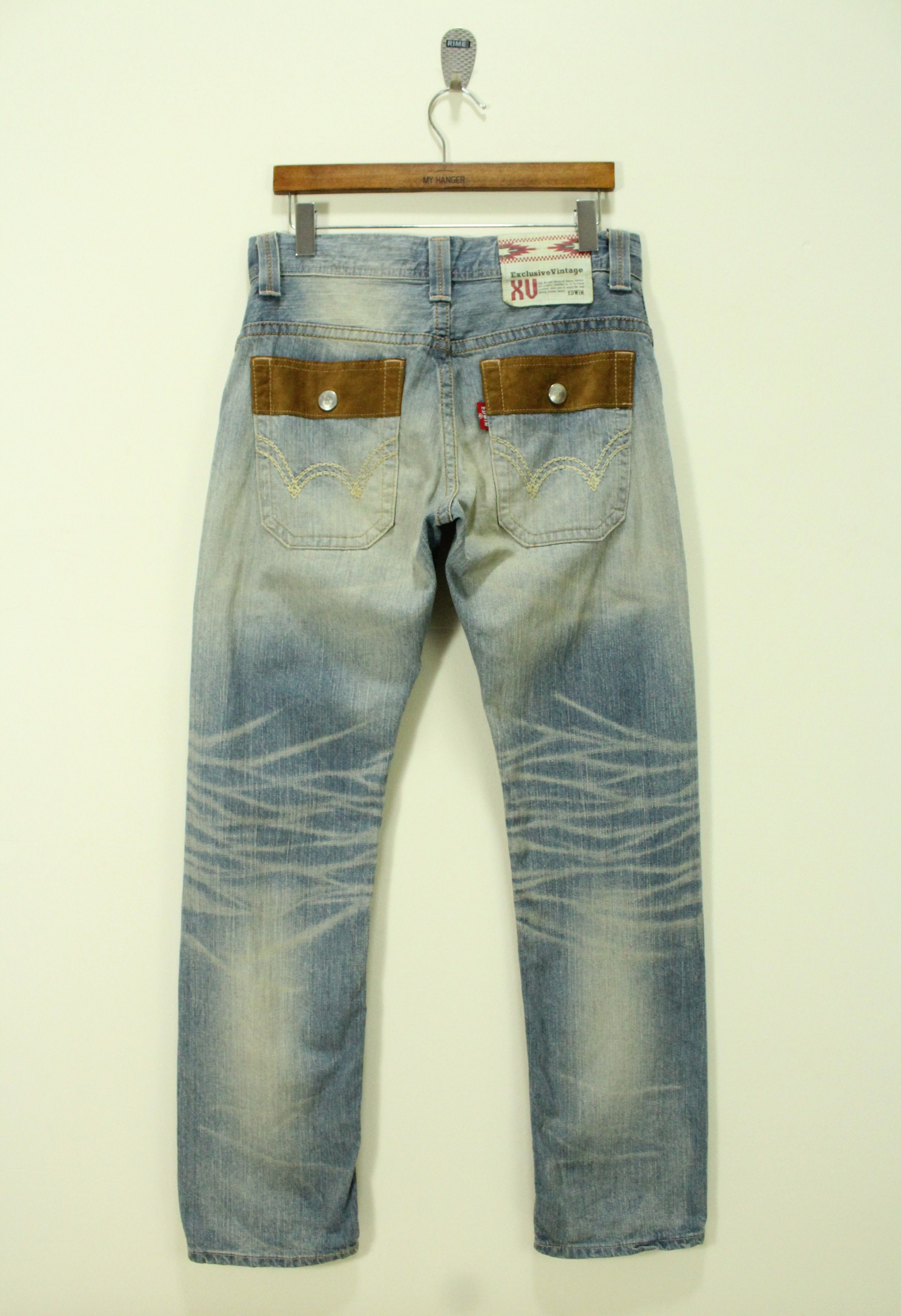 Edwin × Japanese Brand Edwin Jeans Denim Pants Fatigue Jeans Bush Pants Size US 32 / EU 48 - 2 Thumbnail