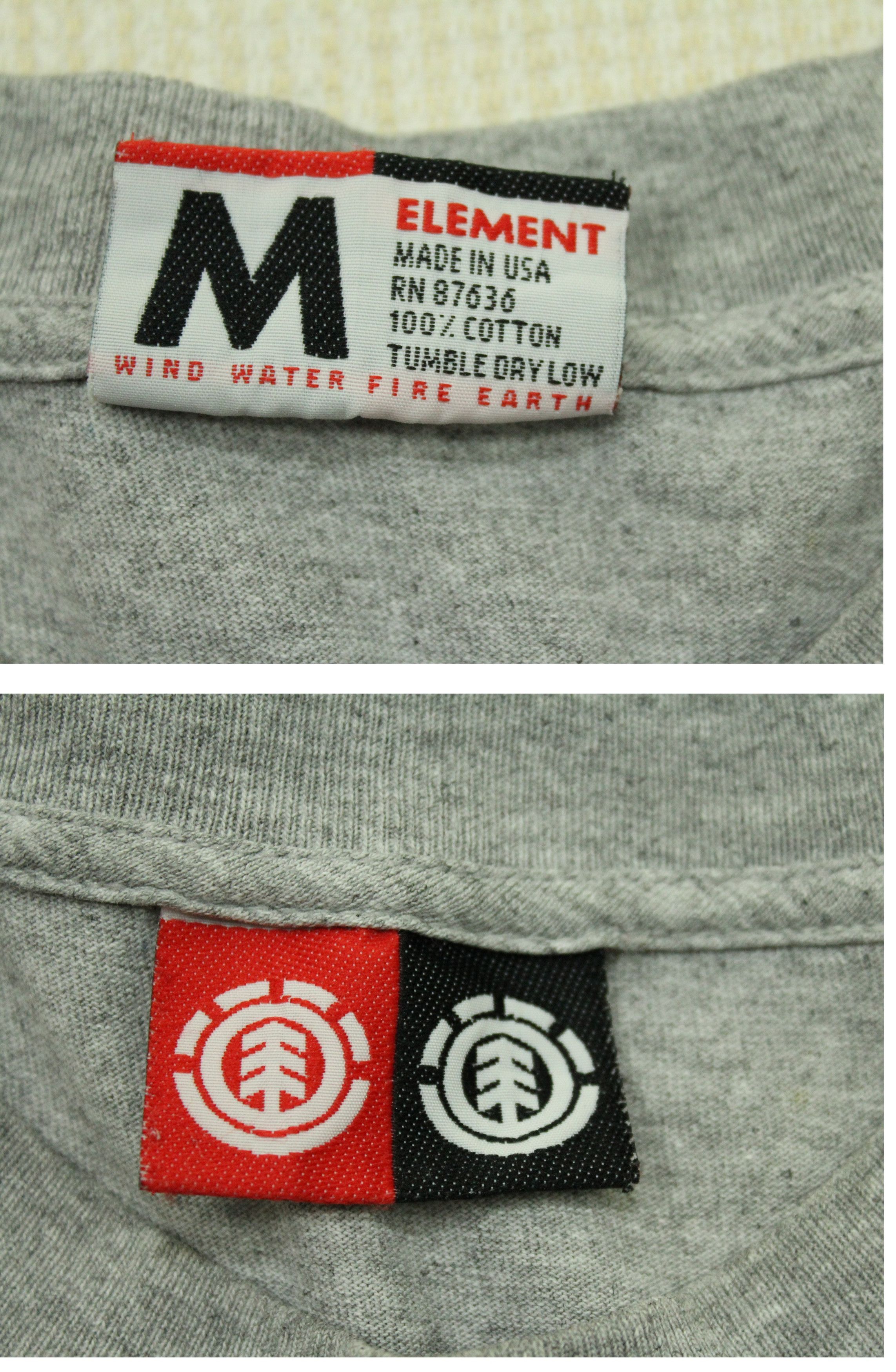 Element Vintage ELEMENT SKATEBOARDS T Shirt Team 92 Size US M / EU 48-50 / 2 - 4 Thumbnail