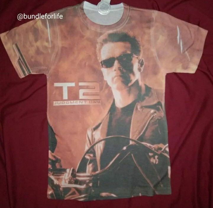 Other NEW Terminator 2: Judgment Day AOP fullprint tshirt movie Size US S / EU 44-46 / 1 - 2 Thumbnail