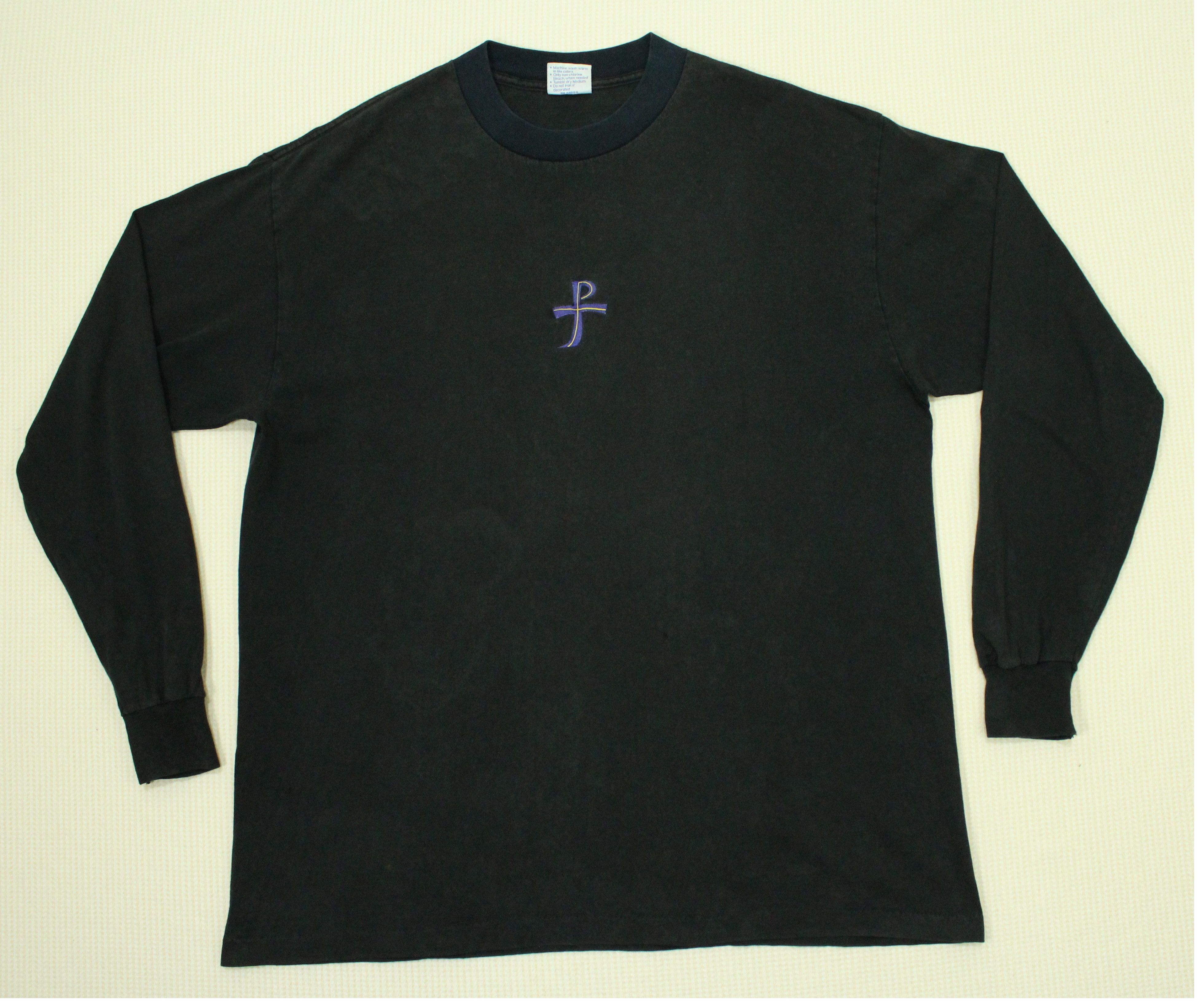Band Tees Vintage 90s PEARL JAM T Shirt Long Sleeve Single Stitch Size US XL / EU 56 / 4 - 4 Thumbnail