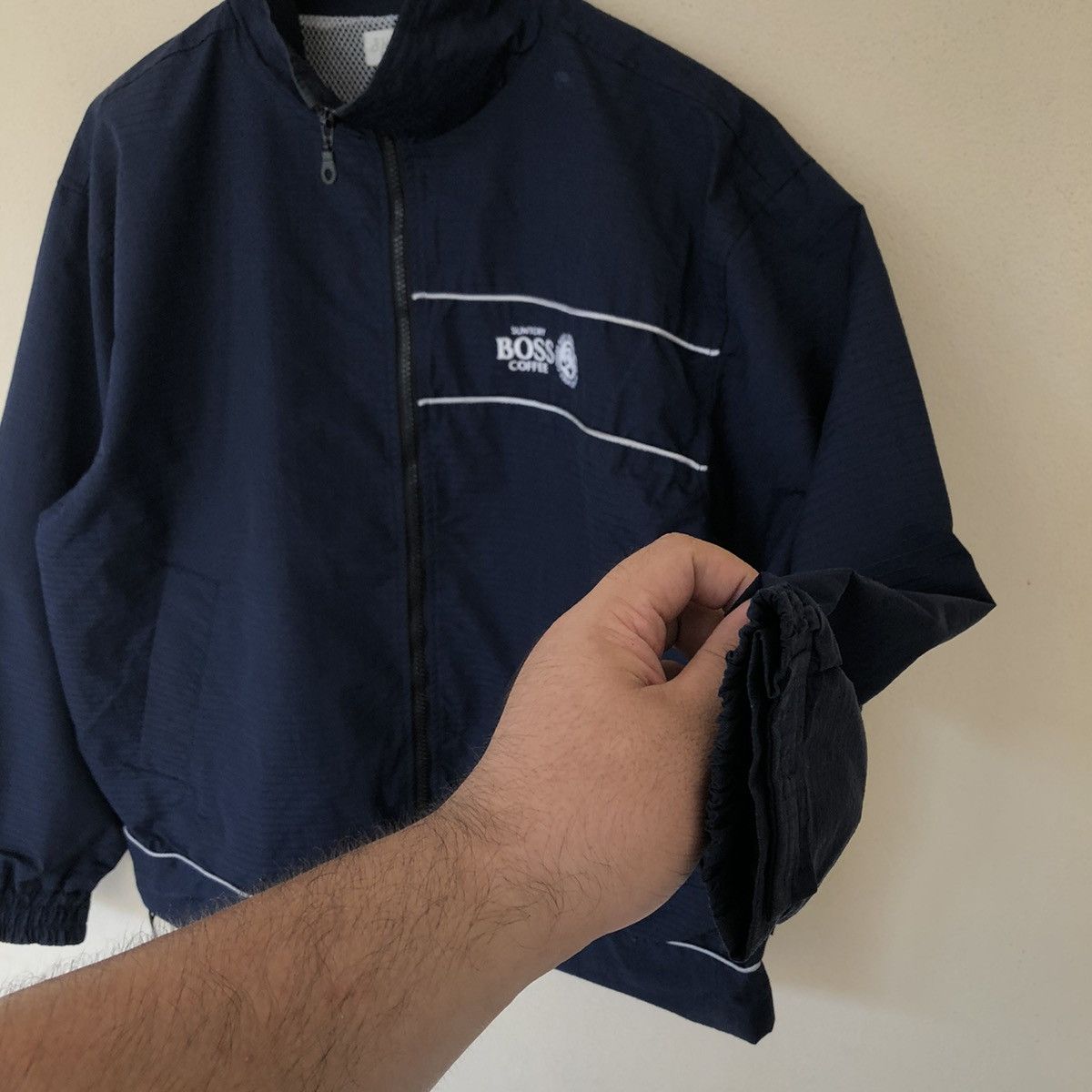 Japanese Brand SUNTORY ORIGINAL DESIGN ZIPPER JACKET Size US L / EU 52-54 / 3 - 4 Thumbnail