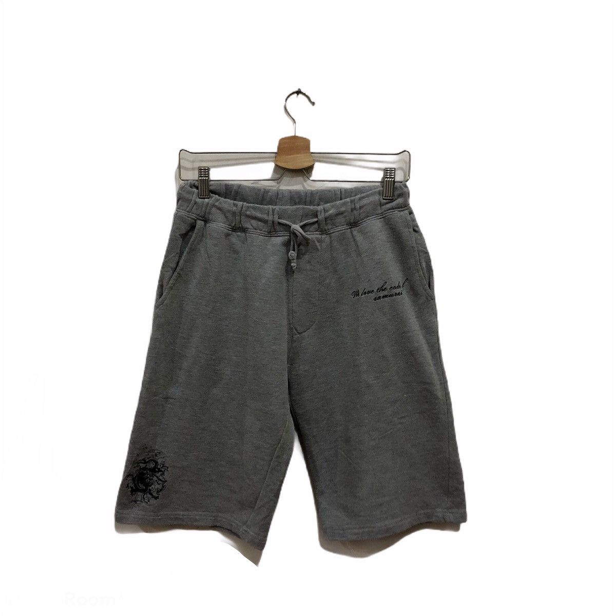 Japanese Brand Vintage Short Pants Sukajan Dragon Size US 30 / EU 46 - 1 Thumbnail