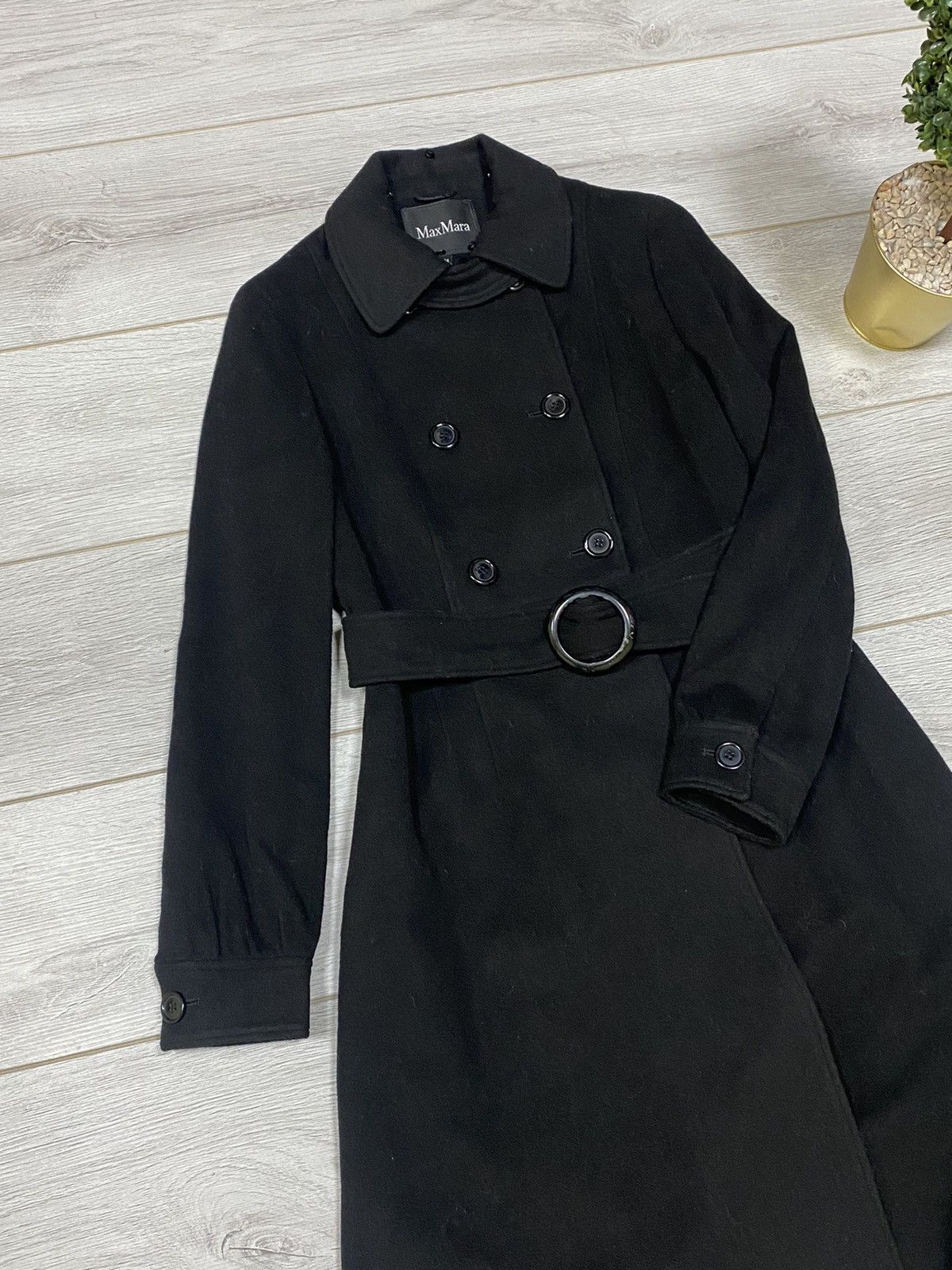 Max Mara Max Mara vintage wool cashmere coat Maglia Size XS / US 0-2 / IT 36-38 - 7 Thumbnail
