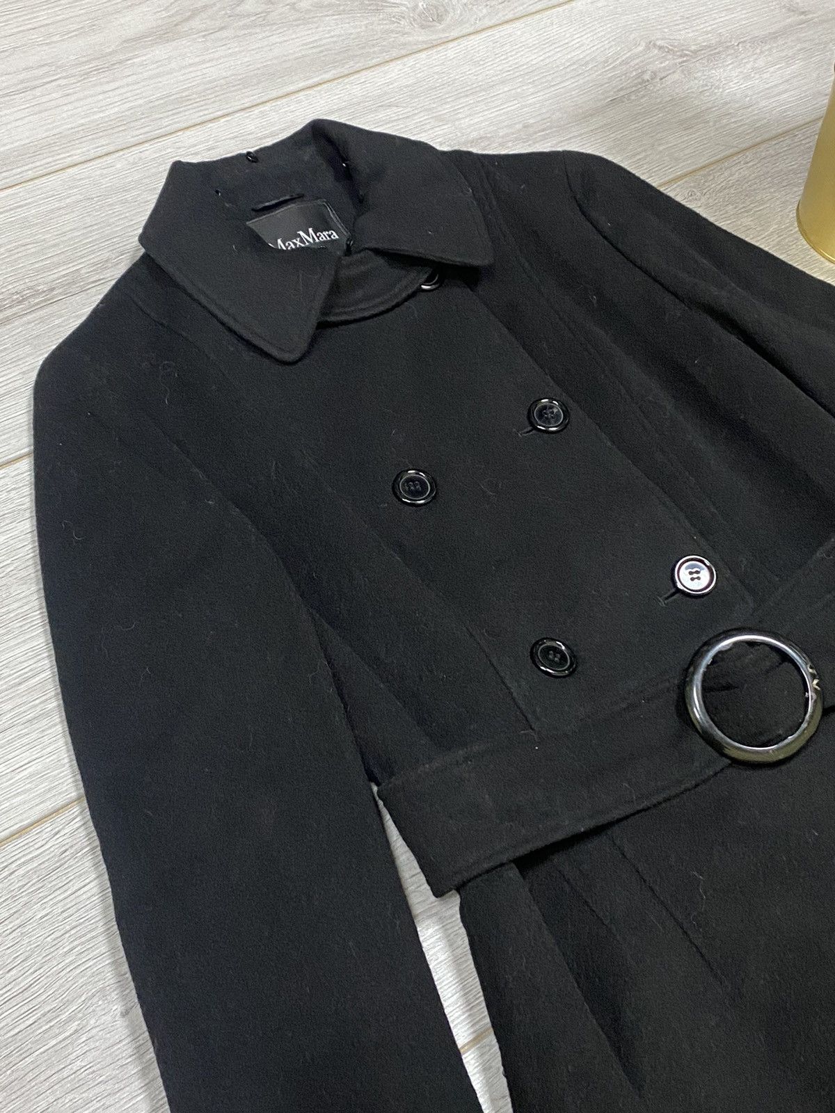 Max Mara Max Mara vintage wool cashmere coat Maglia Size XS / US 0-2 / IT 36-38 - 4 Thumbnail