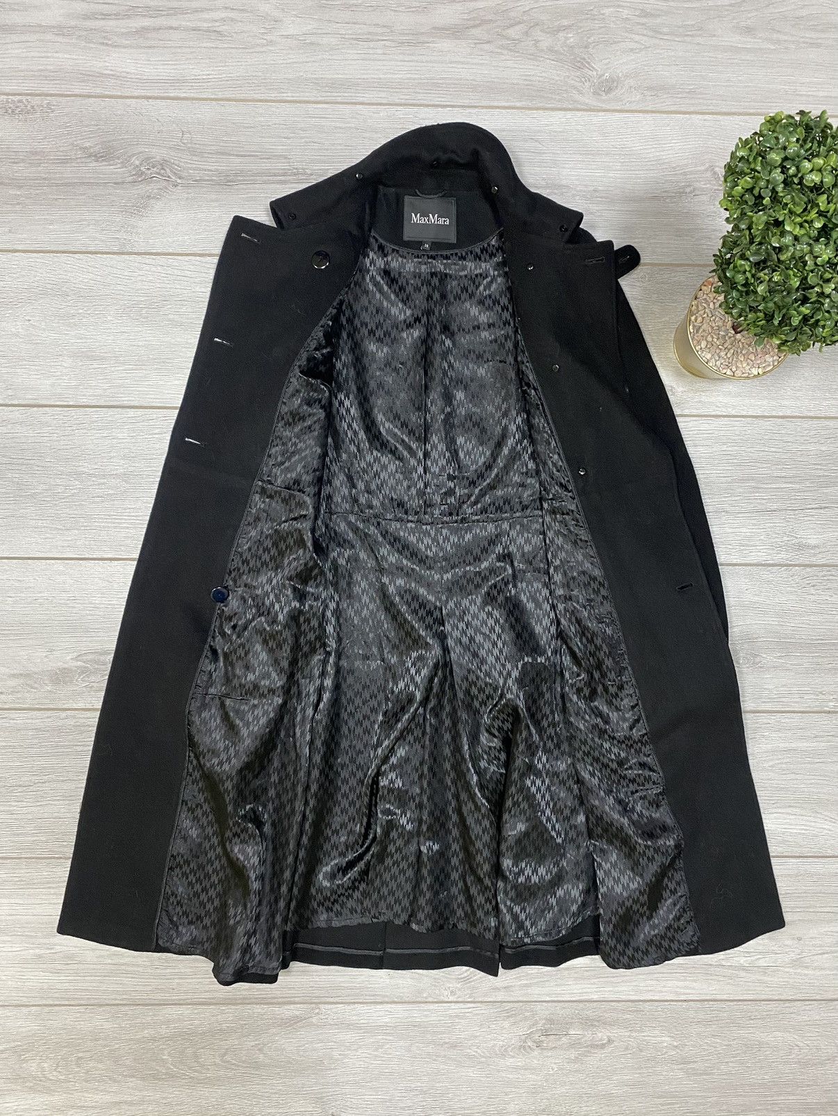 Max Mara Max Mara vintage wool cashmere coat Maglia Size XS / US 0-2 / IT 36-38 - 9 Thumbnail