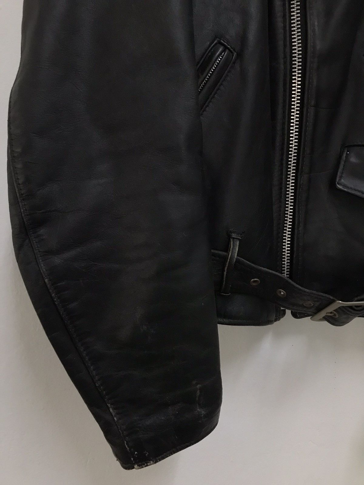 Schott × Vintage Vintage Schott Perfecto Cow Leather Motorcycle Jacket Size US M / EU 48-50 / 2 - 3 Thumbnail