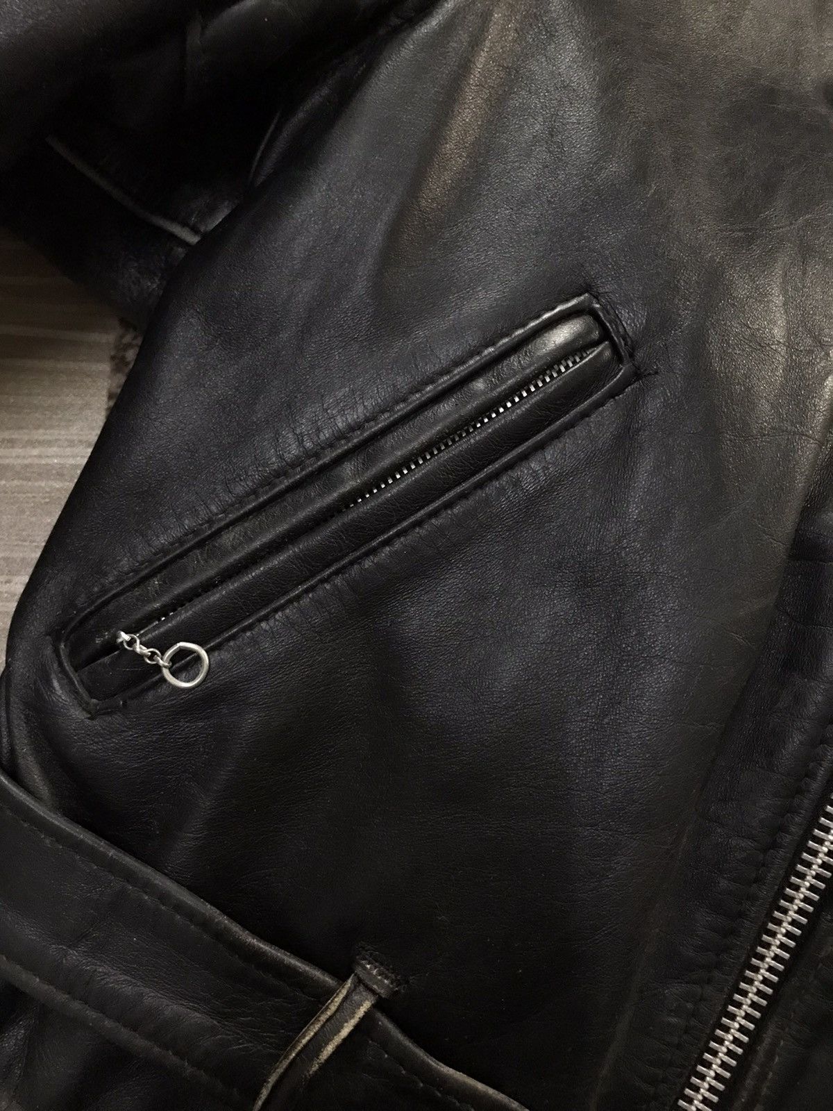 Schott × Vintage Vintage Schott Perfecto Cow Leather Motorcycle Jacket Size US M / EU 48-50 / 2 - 14 Thumbnail