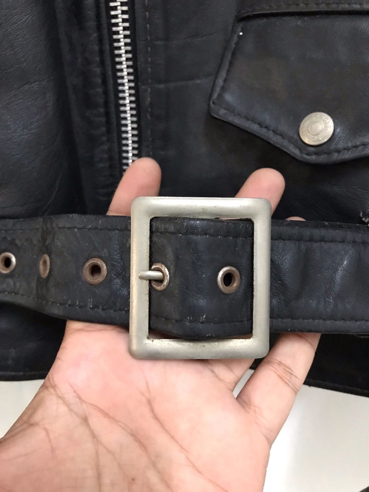 Schott × Vintage Vintage Schott Perfecto Cow Leather Motorcycle Jacket Size US M / EU 48-50 / 2 - 6 Thumbnail