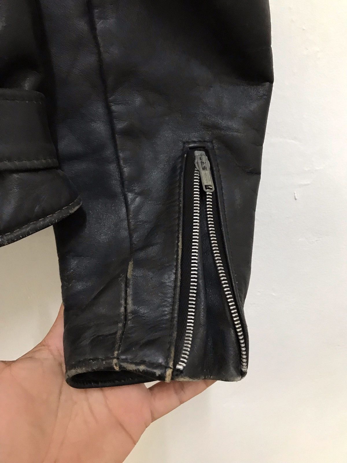 Schott × Vintage Vintage Schott Perfecto Cow Leather Motorcycle Jacket Size US M / EU 48-50 / 2 - 9 Thumbnail