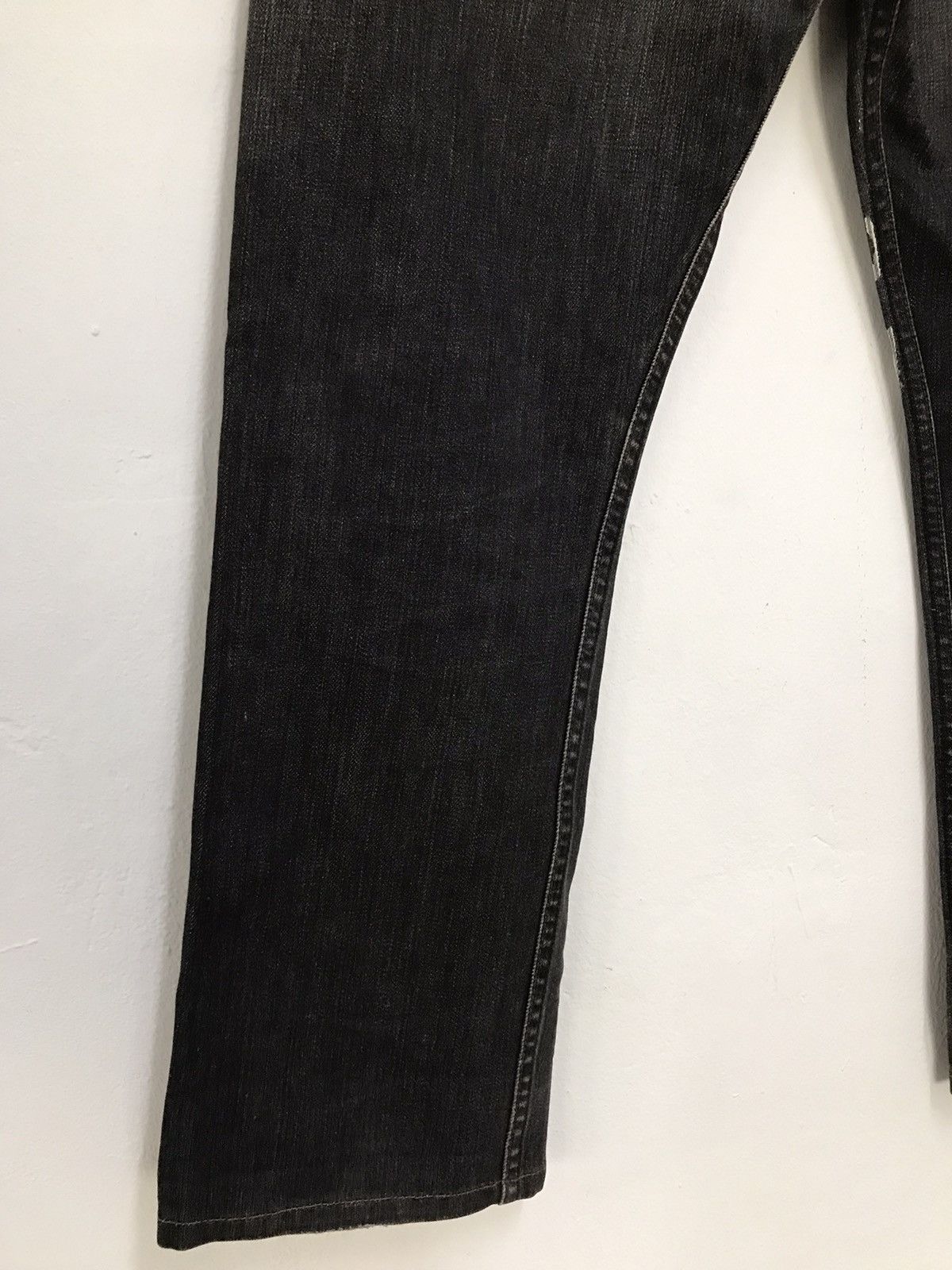 Comme des Garcons Old Master Levis Junya Watanabe CDG Corso Denim Black Jeans Size US 30 / EU 46 - 10 Thumbnail