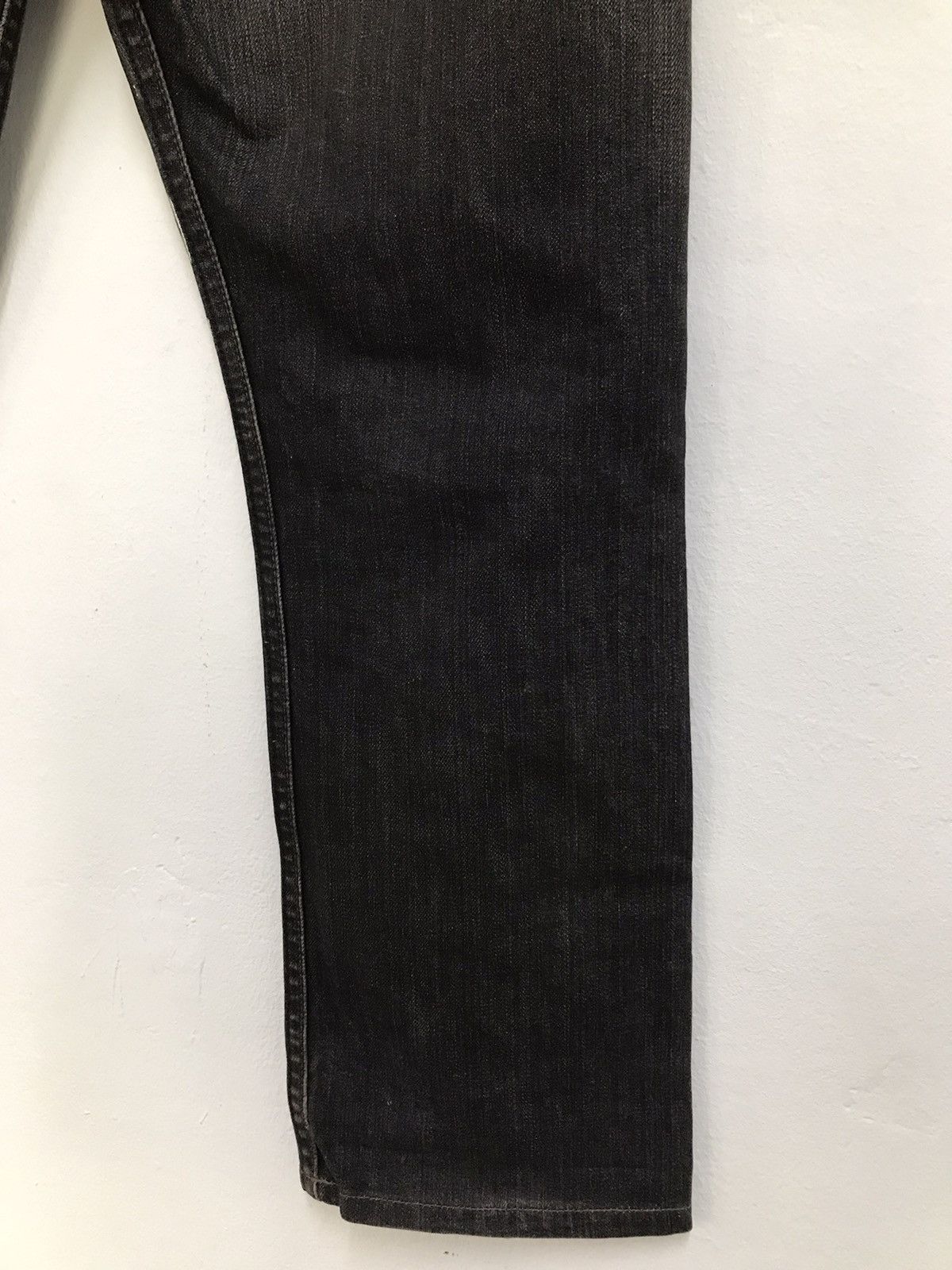 Comme des Garcons Old Master Levis Junya Watanabe CDG Corso Denim Black Jeans Size US 30 / EU 46 - 12 Thumbnail