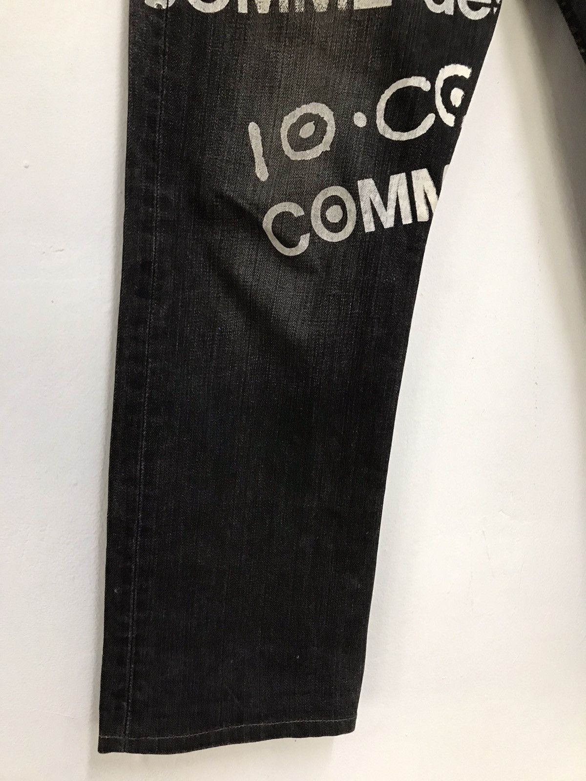 Comme des Garcons Old Master Levis Junya Watanabe CDG Corso Denim Black Jeans Size US 30 / EU 46 - 4 Thumbnail