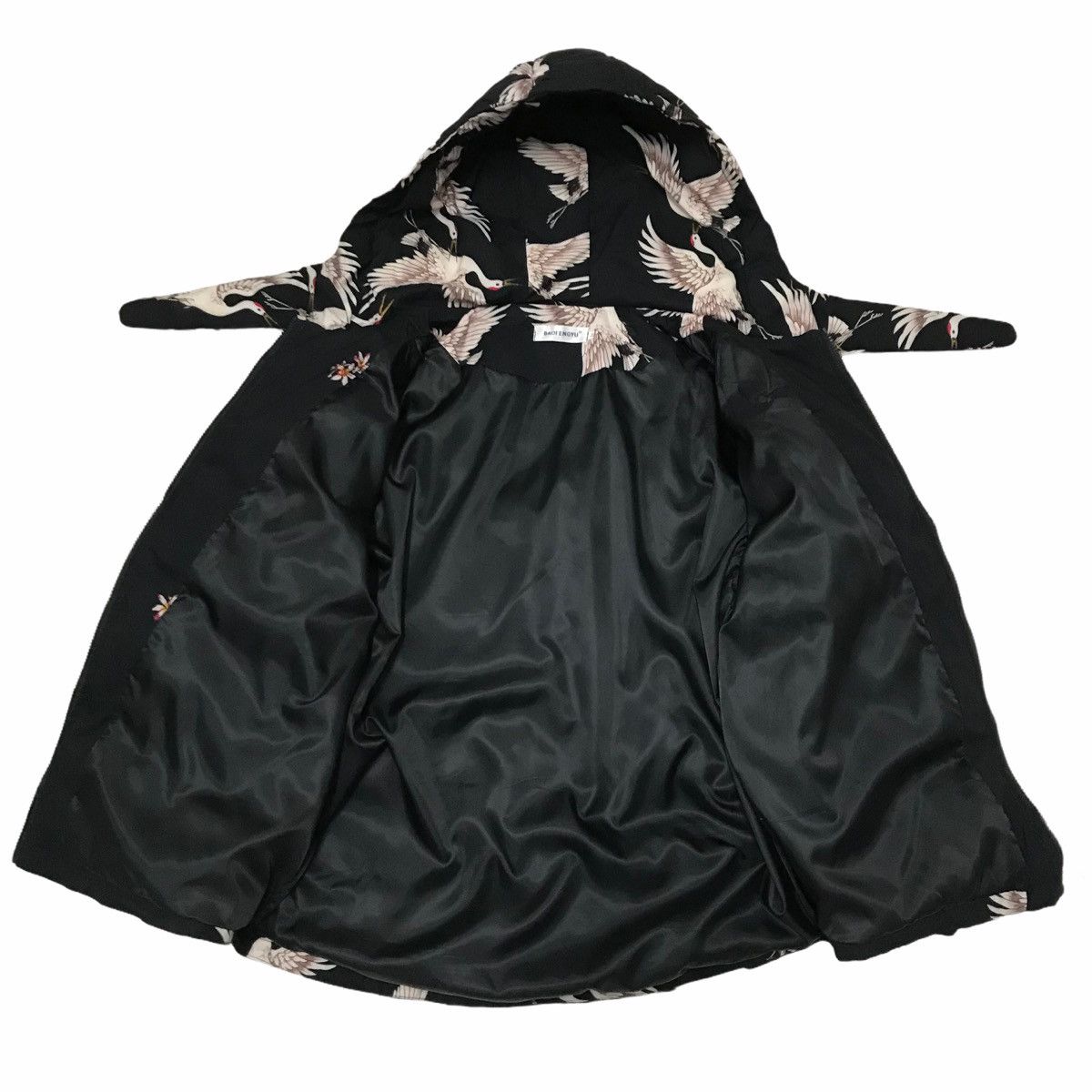 Japanese Brand × Vintage Vintage Hoodie Puffer Jacket Flying Crane / G001 Size US M / EU 48-50 / 2 - 8 Thumbnail