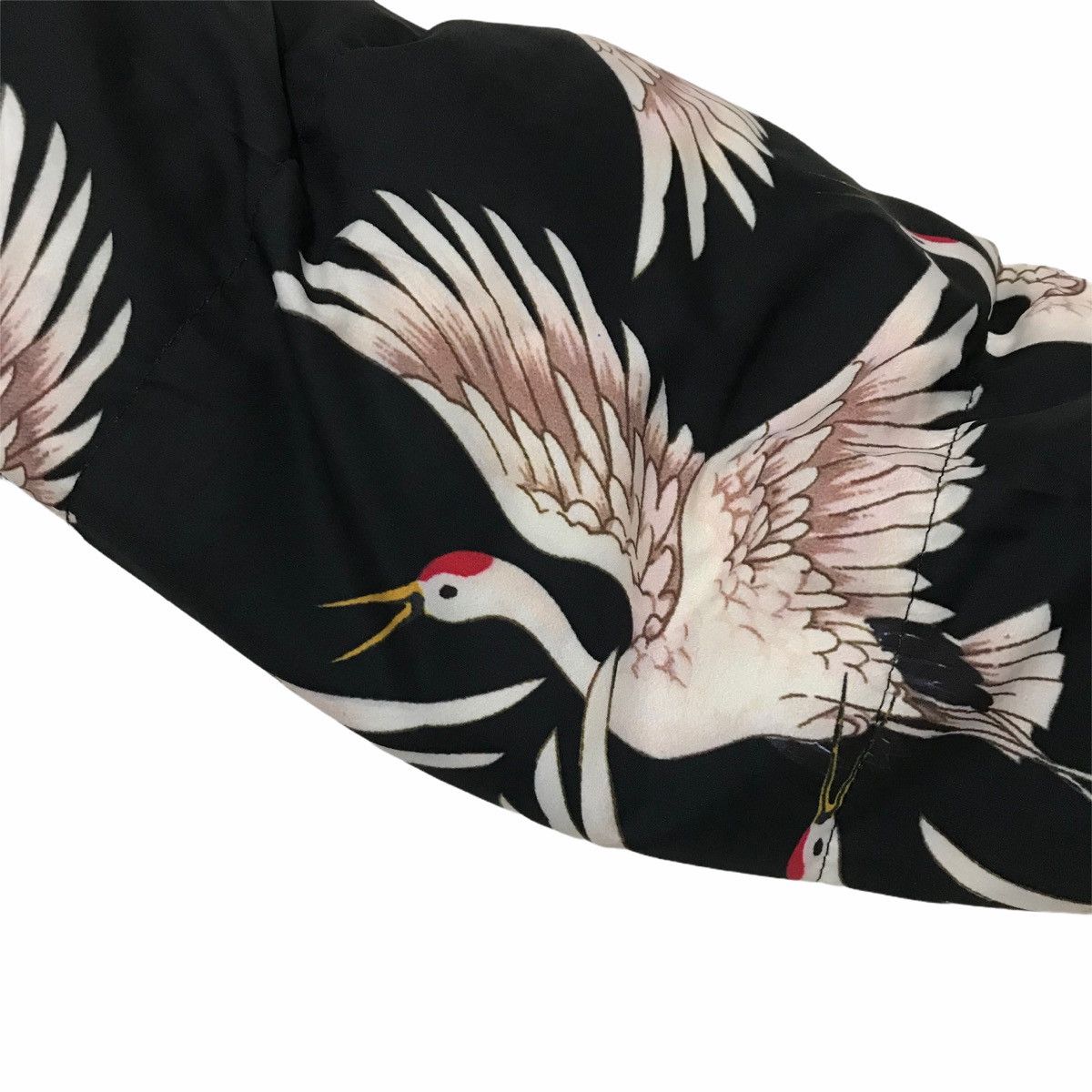Japanese Brand × Vintage Vintage Hoodie Puffer Jacket Flying Crane / G001 Size US M / EU 48-50 / 2 - 9 Thumbnail