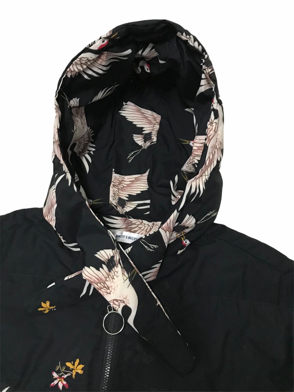 Japanese Brand × Vintage Vintage Hoodie Puffer Jacket Flying Crane / G001 Size US M / EU 48-50 / 2 - 4 Thumbnail