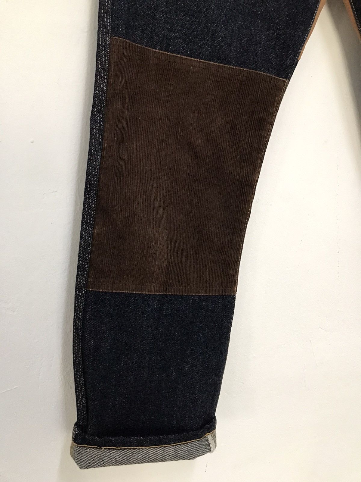Comme des Garcons × Junya Watanabe × Levi's AD2009 Junya Watanabe Levis 501XX Big E Double Knee Denim Size US 32 / EU 48 - 4 Thumbnail