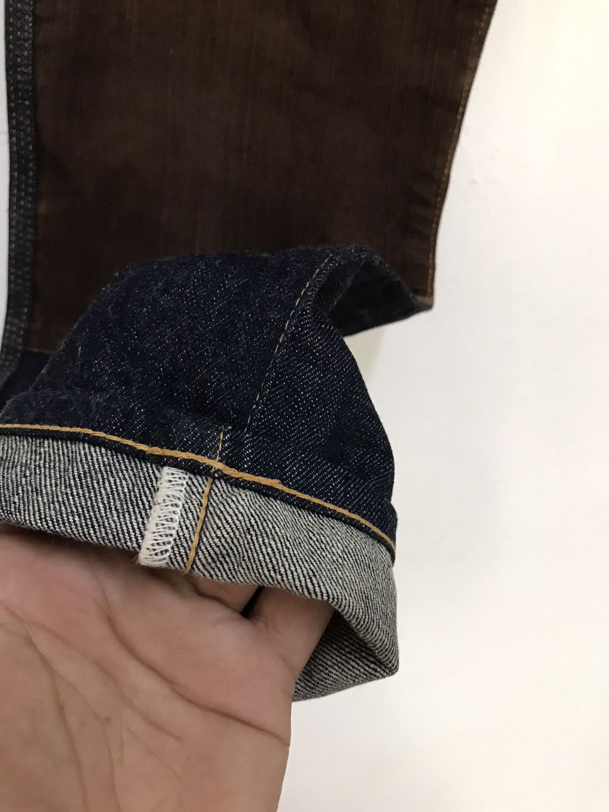 Comme des Garcons × Junya Watanabe × Levi's AD2009 Junya Watanabe Levis 501XX Big E Double Knee Denim Size US 32 / EU 48 - 5 Thumbnail