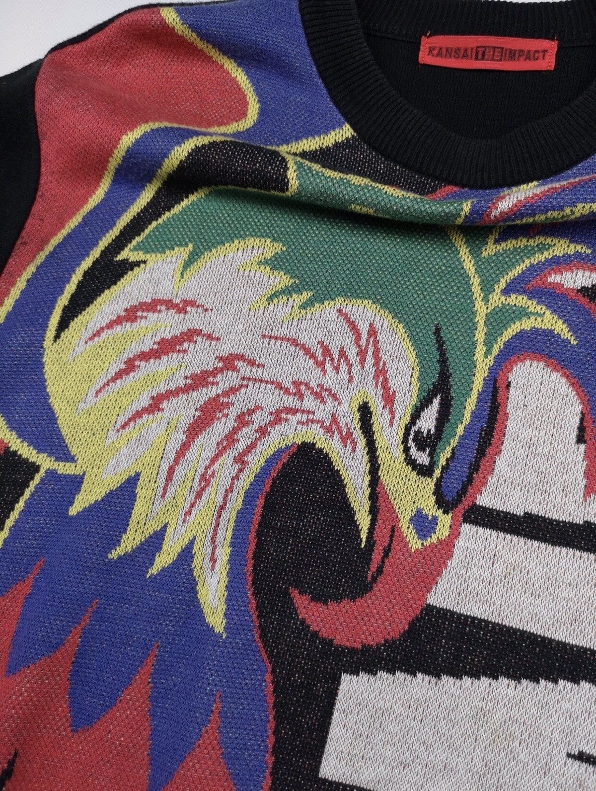 Kansai Yamamoto ❤️‍🔥HEARINGOFFERS❤️‍🔥 Vintage Kansai Yamamoto Sweatshirt Size US L / EU 52-54 / 3 - 2 Thumbnail