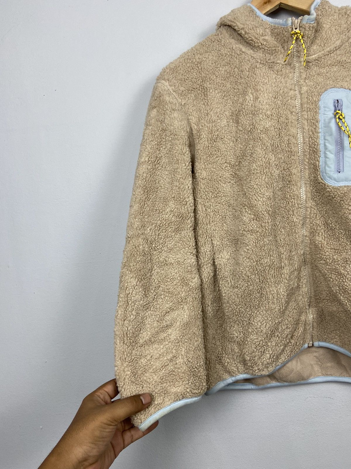 J.W Anderson Uniqlo Deep Pile Fleece Jacket