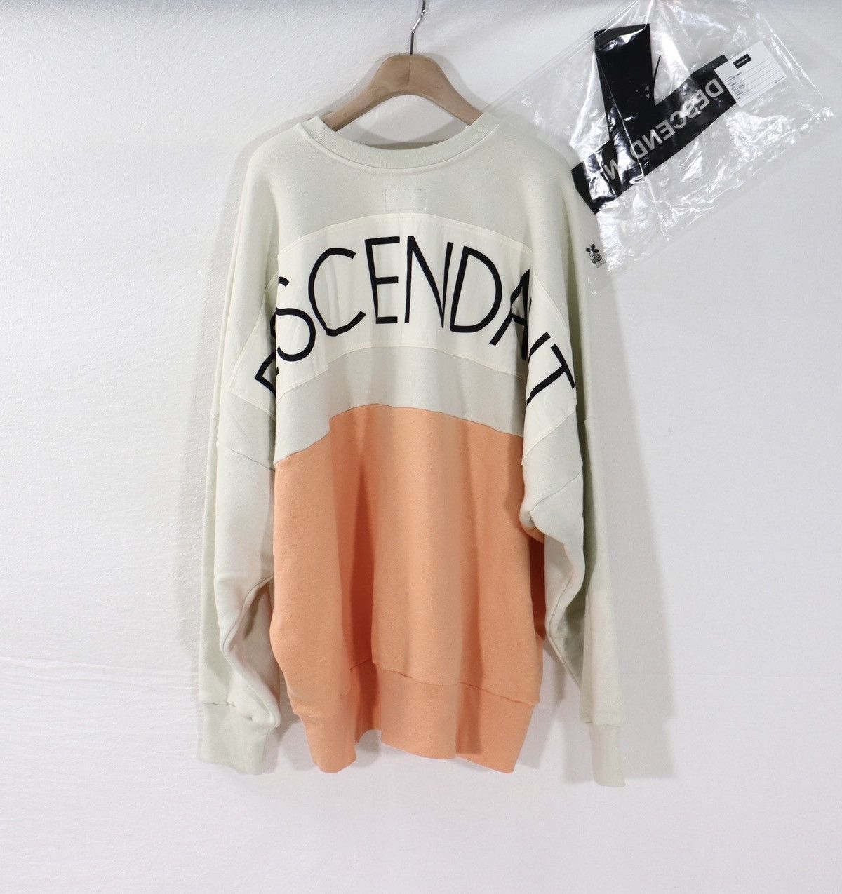 DESCENDANT/PADDLE CREW NECK (BLUE)