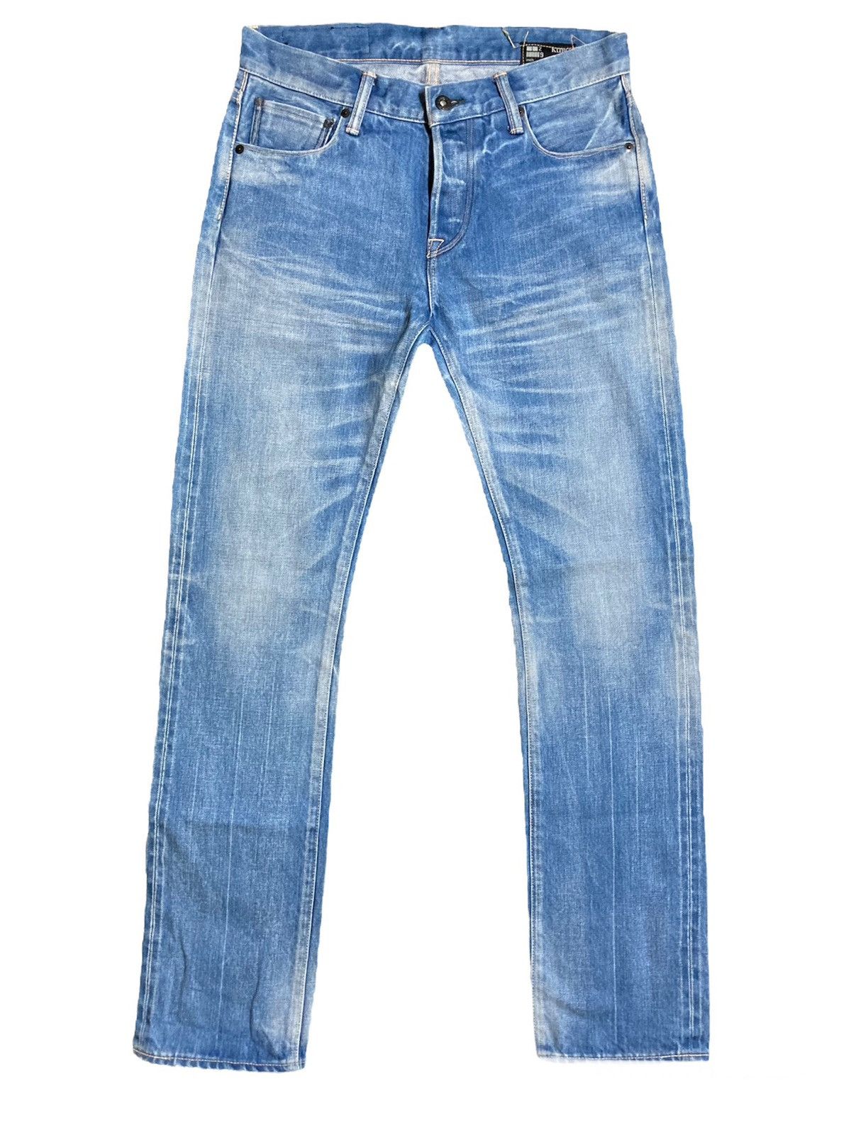 KURO Vintage Kuro Graphite Denim Red Selvedge Jean Size US 30 / EU 46 - 2 Thumbnail