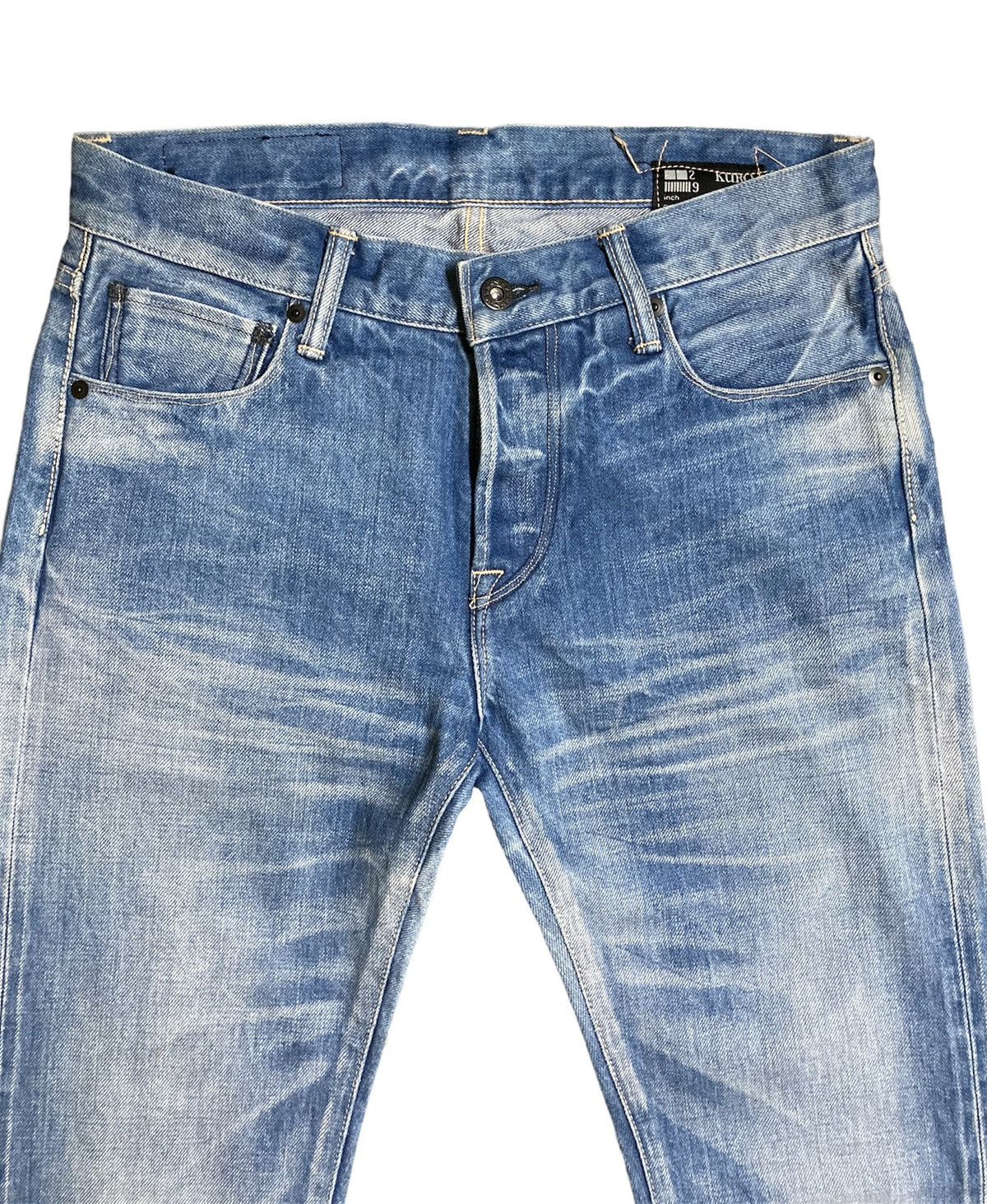 KURO Vintage Kuro Graphite Denim Red Selvedge Jean Size US 30 / EU 46 - 3 Thumbnail