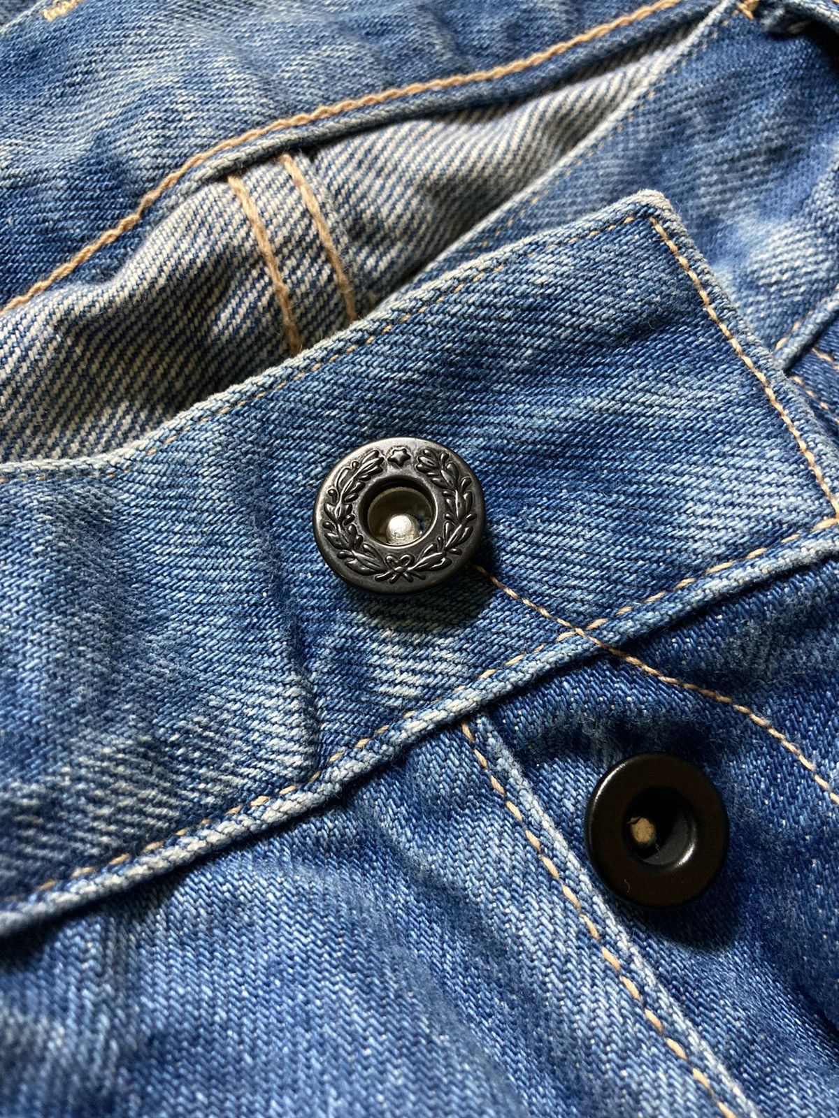 KURO Vintage Kuro Graphite Denim Red Selvedge Jean Size US 30 / EU 46 - 11 Thumbnail