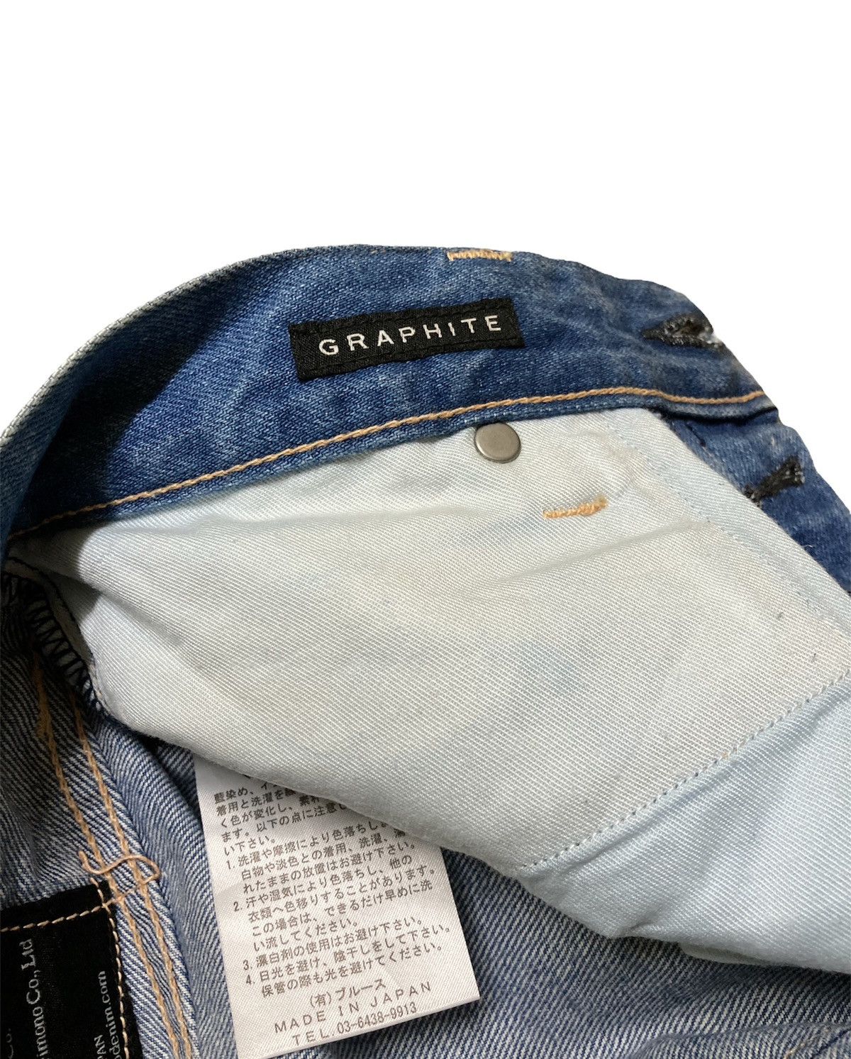 KURO Vintage Kuro Graphite Denim Red Selvedge Jean Size US 30 / EU 46 - 8 Thumbnail