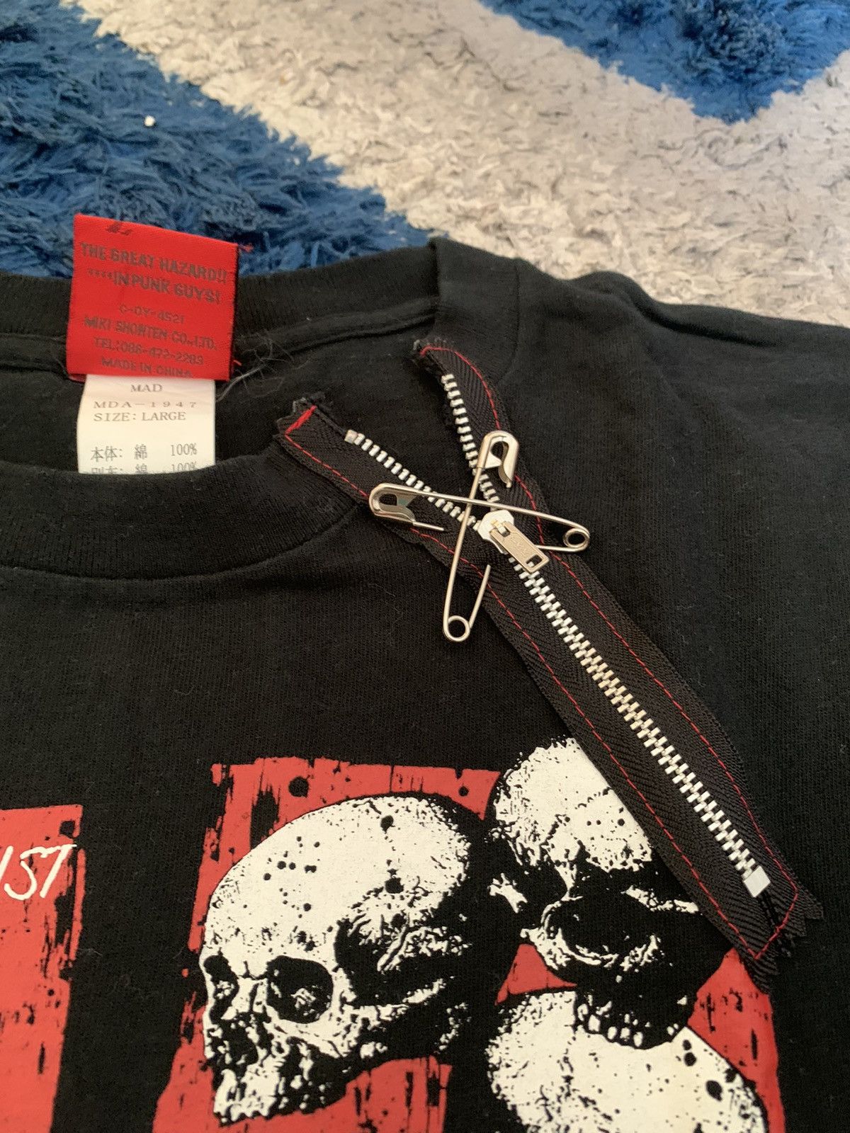 Band Tees × Japanese Brand Mad punks t shirt Size US L / EU 52-54 / 3 - 7 Thumbnail