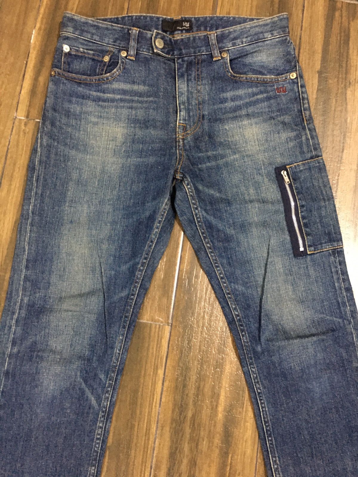 Jun Takahashi Uniqlo x Undercover Thrashed Denim Size US 31 - 3 Thumbnail