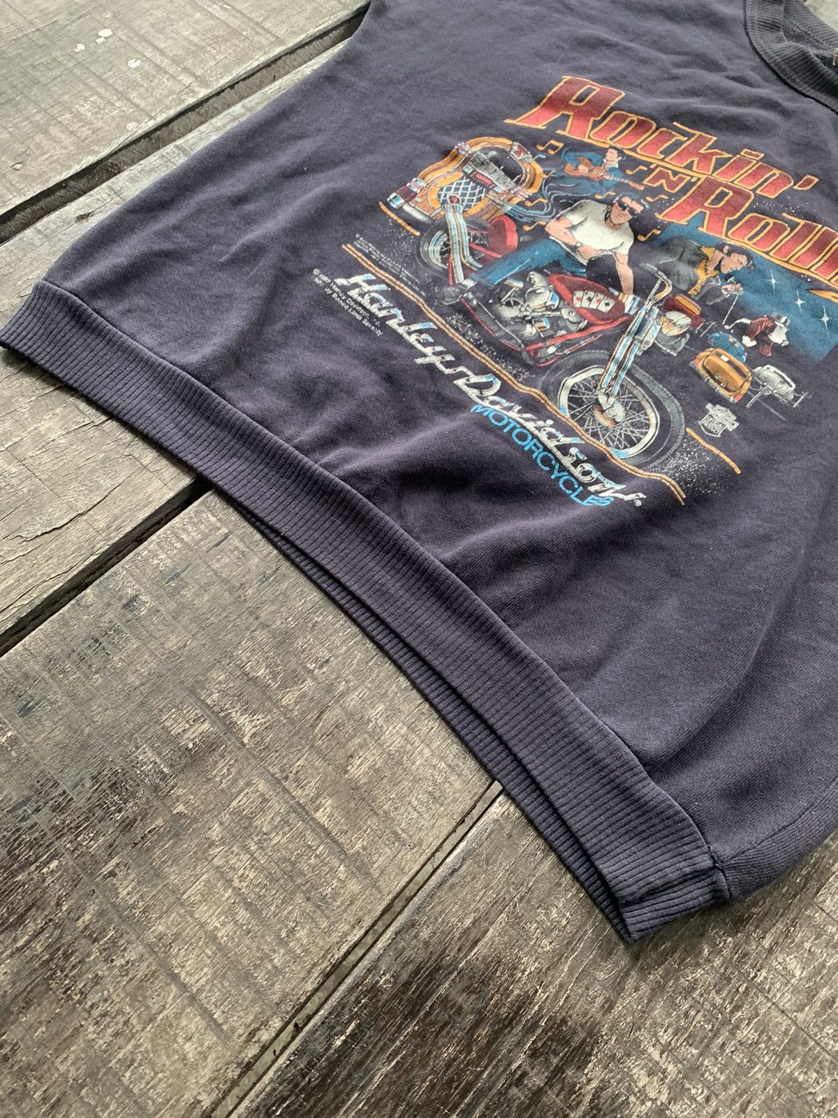 Harley Davidson × Vintage Vintage 80s Harley davidson elvis presley Size US L / EU 52-54 / 3 - 5 Thumbnail