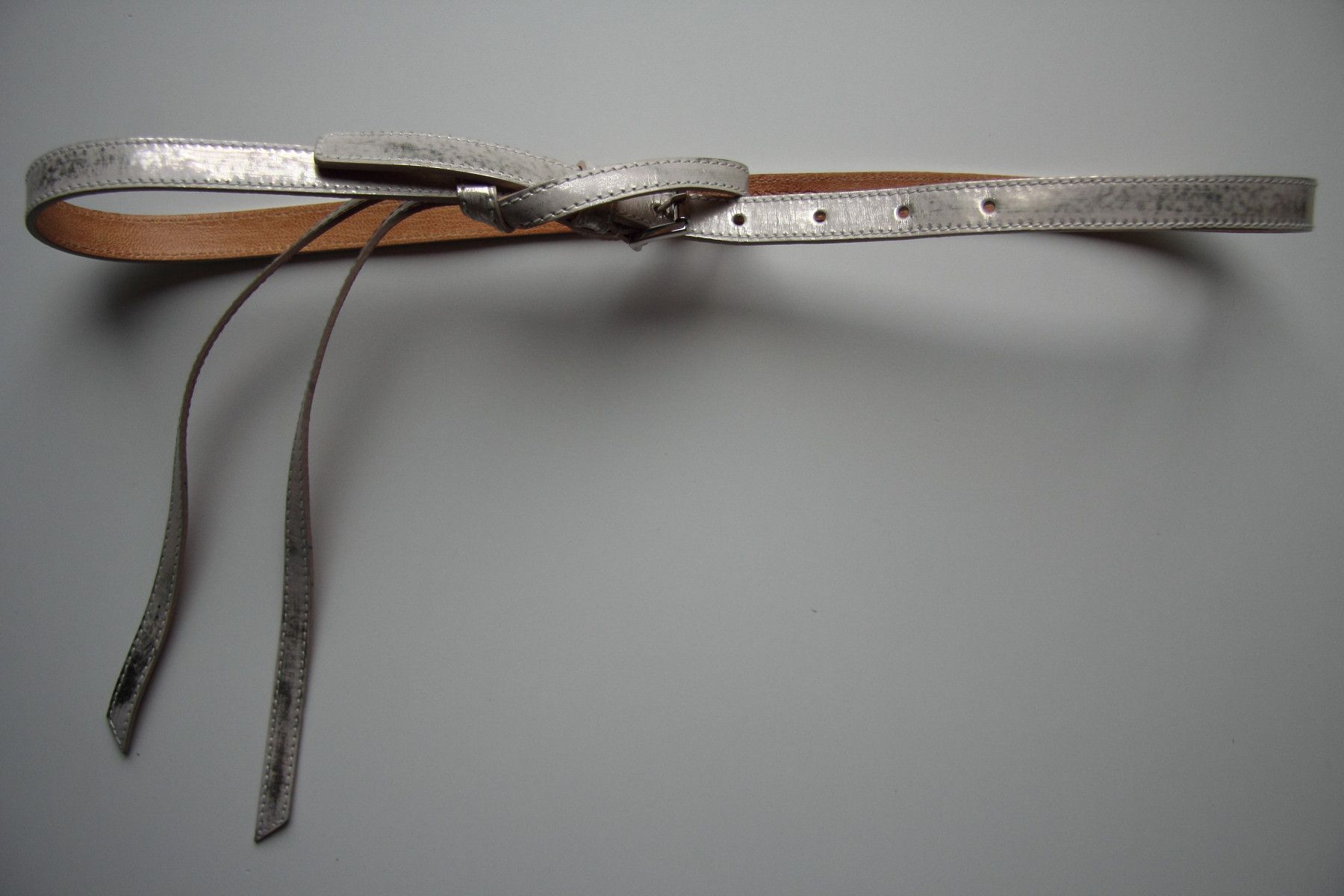 Ermanno Scervino ERMANNO SCERVINO LEATHER BELT Size ONE SIZE - 1 Thumbnail