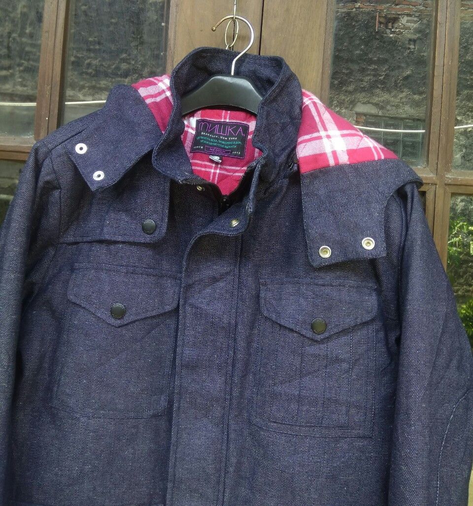 Mishka MNWKA Mishka Coat Canvas Denim Jacket. Medium Size US M / EU 48-50 / 2 - 2 Thumbnail