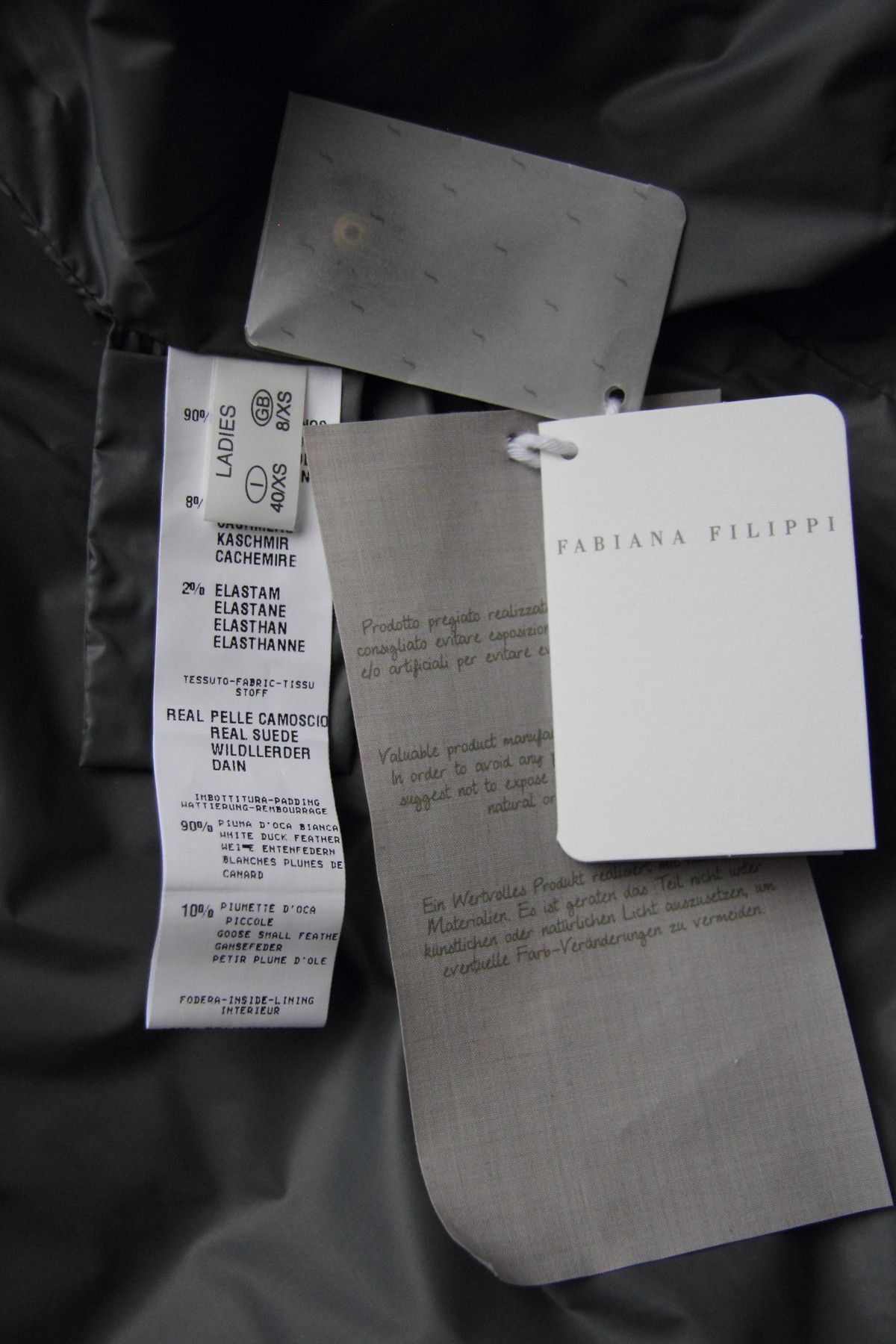 Fabiana Filippi FABIANA FILIPPI DOWN COAT SIZE 40 Size S / US 4 / IT 40 - 11 Thumbnail