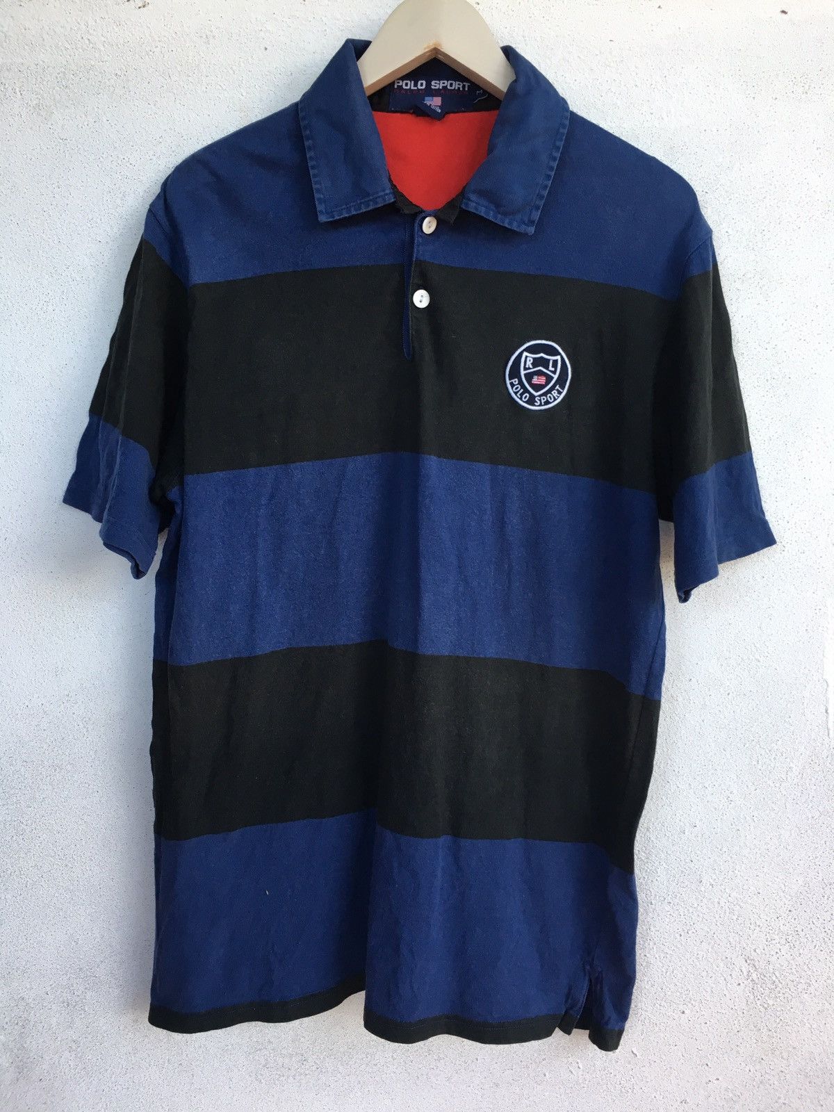 Polo Ralph Lauren Vintage Polo Sports Ralph Lauren Rugby Polo Shirt Size US M / EU 48-50 / 2 - 1 Thumbnail