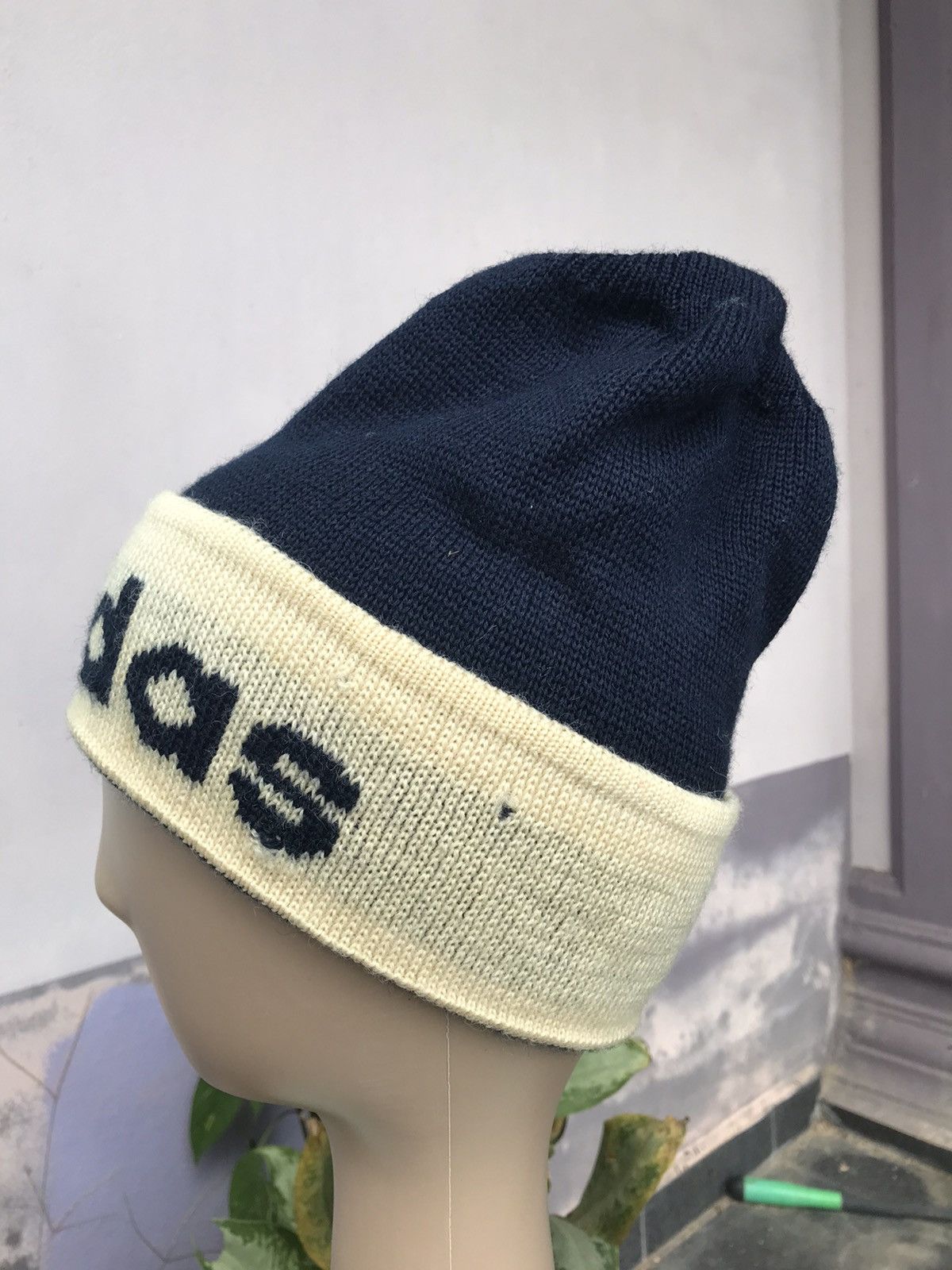 Adidas Vintage Adidas Beanie Hat Size ONE SIZE - 2 Thumbnail
