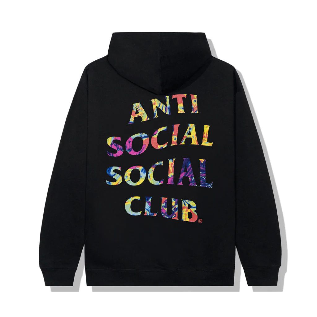 Anti social social club Pedals on the floor black hoodie