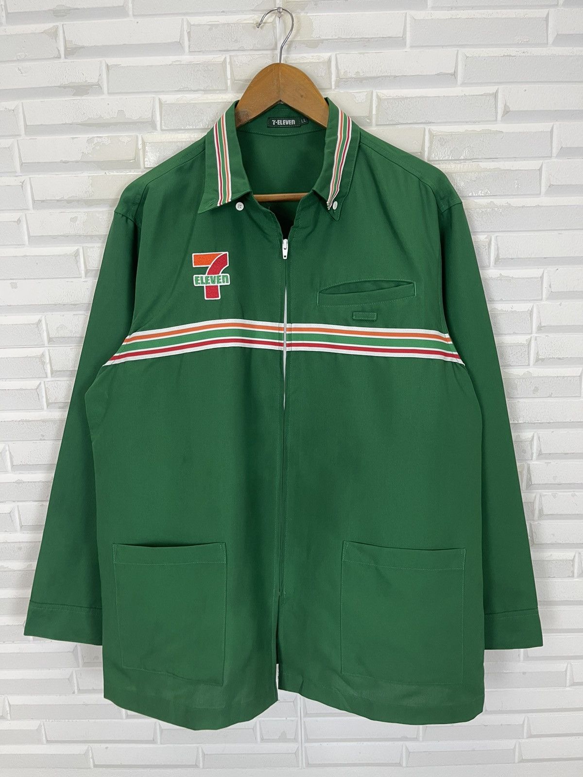 Japanese Brand VINTAGE 7ELEVEN WORKER UNIFORM Size US L / EU 52-54 / 3 - 2 Thumbnail