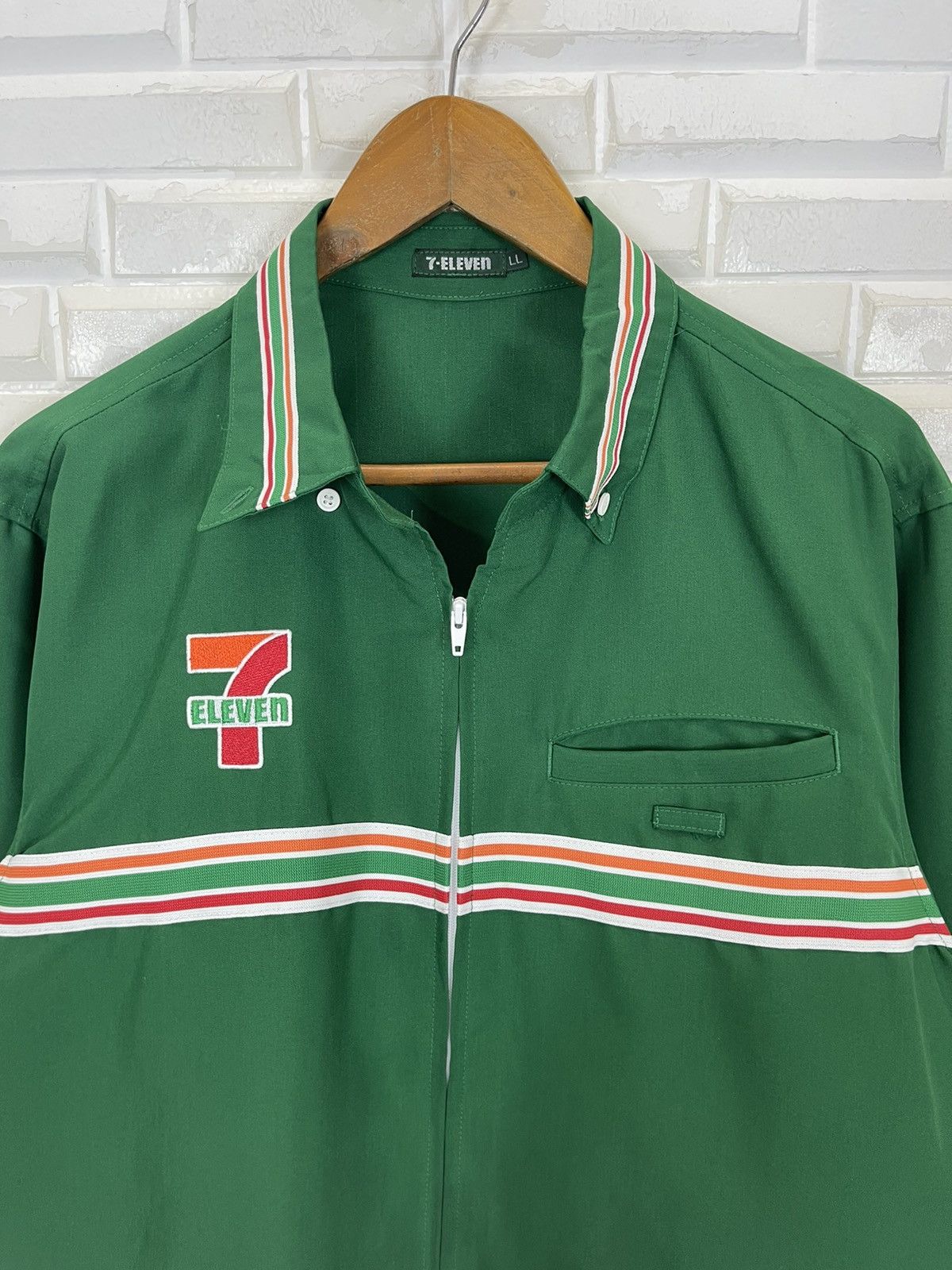 Japanese Brand VINTAGE 7ELEVEN WORKER UNIFORM Size US L / EU 52-54 / 3 - 3 Thumbnail
