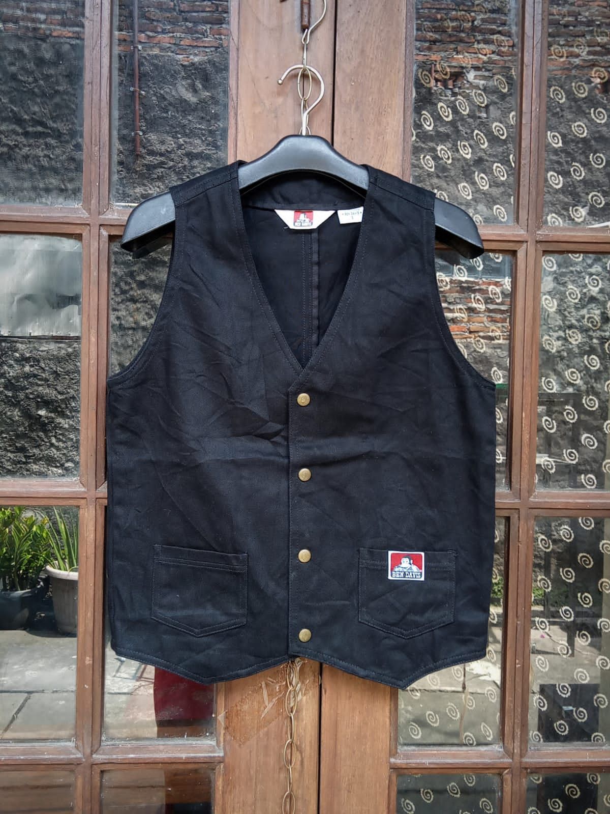 Ben Davis × Japanese Brand BEN DAVIS Vests Cotton Canvas Made in Japan. Small Size US S / EU 44-46 / 1 - 1 Thumbnail