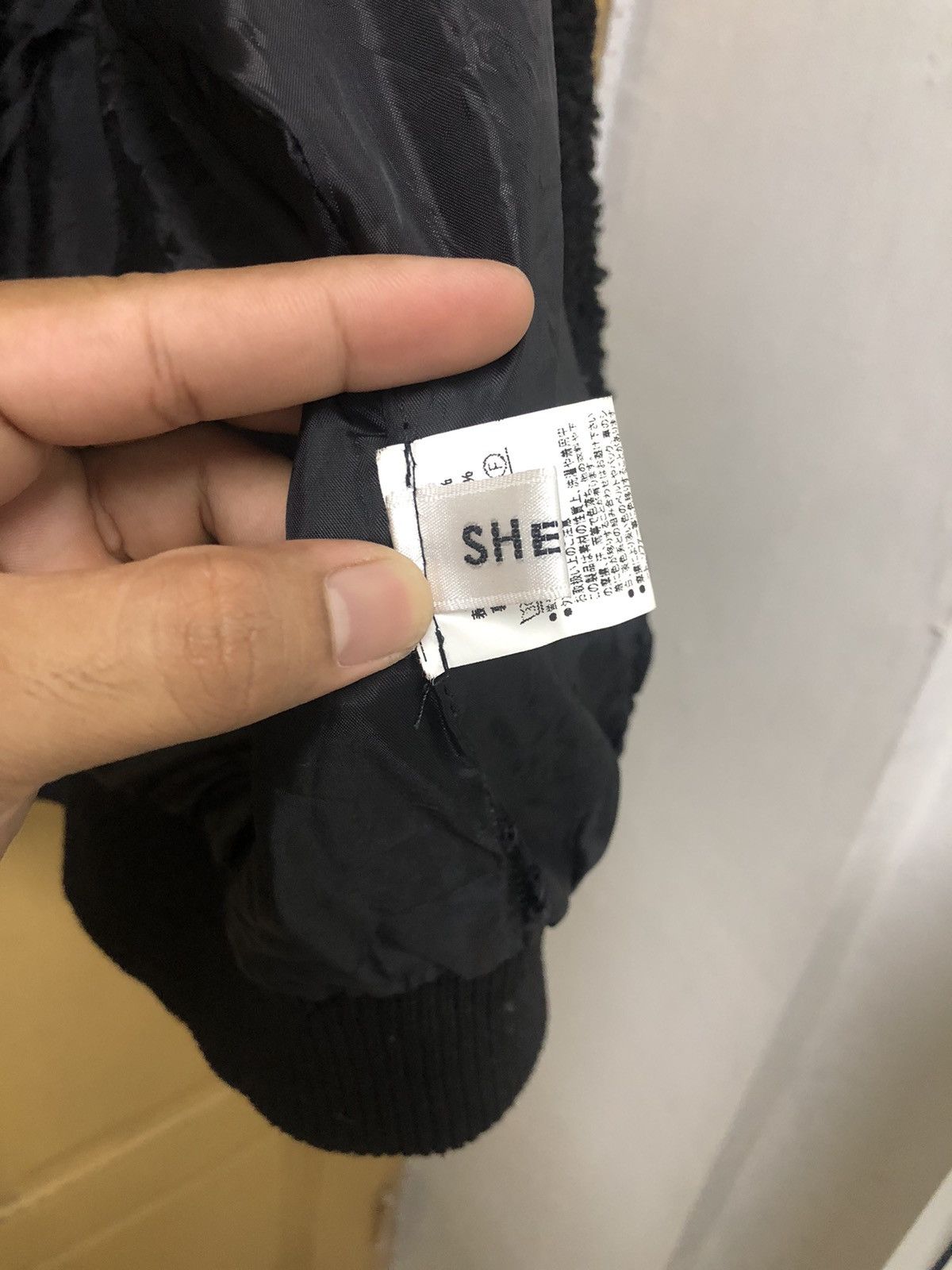Japanese Brand Nice❗️SHEENA Spell Out Over Size Deep Pile Hoodie Size L / US 10 / IT 46 - 12 Thumbnail