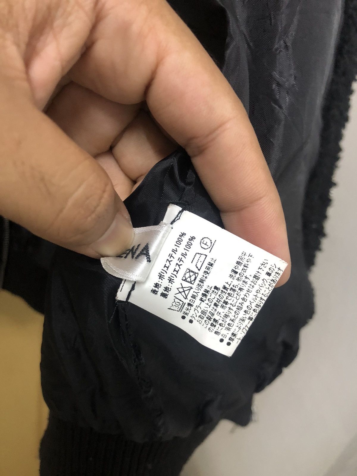 Japanese Brand Nice❗️SHEENA Spell Out Over Size Deep Pile Hoodie Size L / US 10 / IT 46 - 14 Thumbnail
