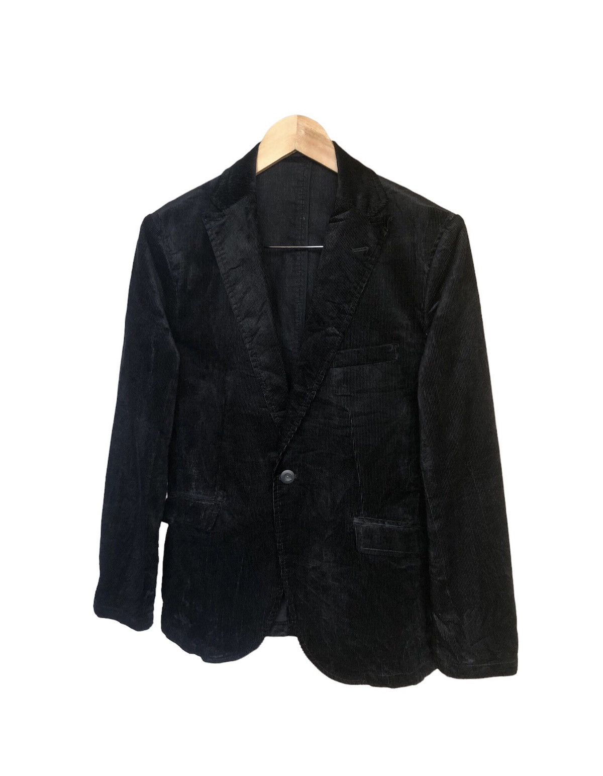 ABAHOUSE Vintage Abahouse Corduroy Single Breasted Blazer Jackets Size US S / EU 44-46 / 1 - 1 Thumbnail