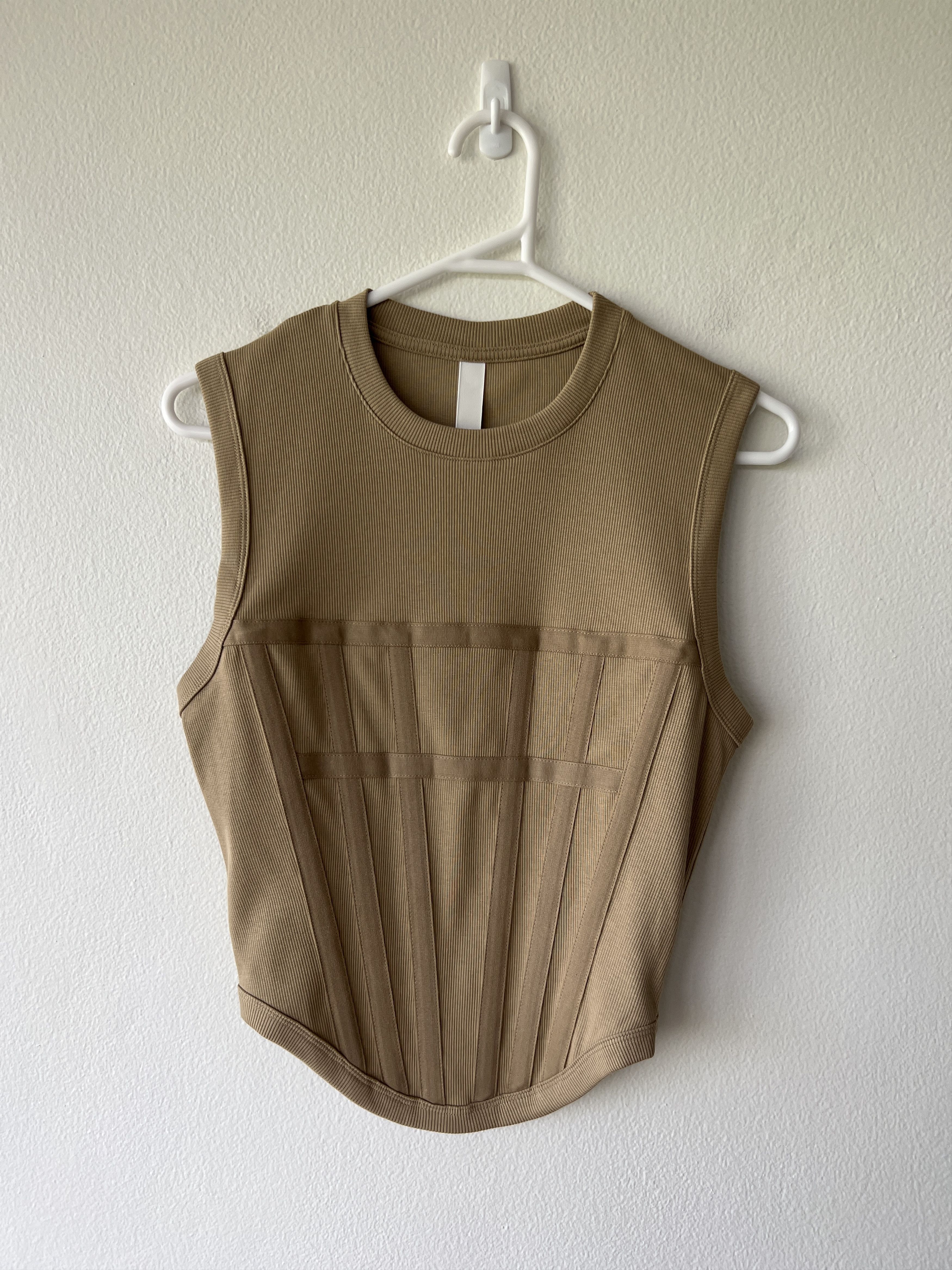 Dion Lee rib corset tank singlet vest tee Size L / US 10 / IT 46 - 1 Thumbnail