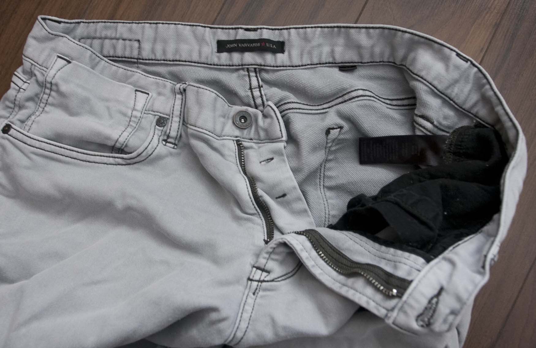 John Varvatos John Varvatos Jeans Pants Bowery Stretch Size 33x32 Size US 33 - 2 Thumbnail