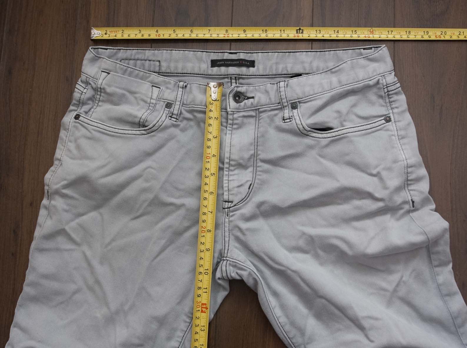 John Varvatos John Varvatos Jeans Pants Bowery Stretch Size 33x32 Size US 33 - 5 Thumbnail