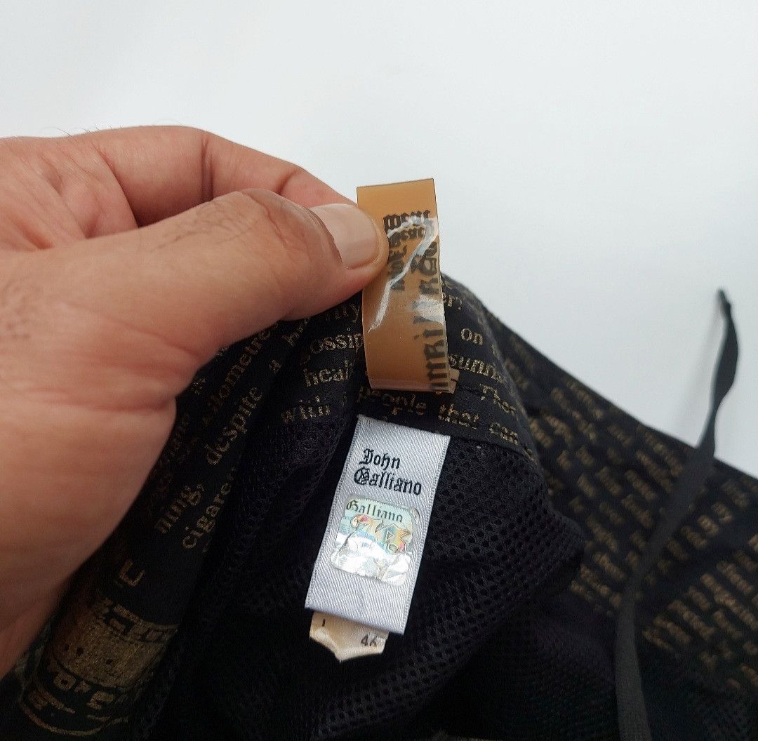 John Galliano John Galliano Newspaper Swimwear Shorts Size US 29 - 8 Thumbnail