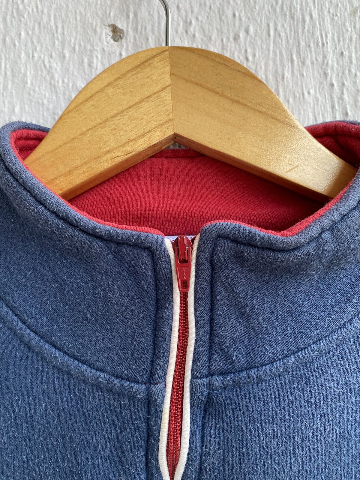 Vintage Champion Big Logo 1/4 Zip Sweatshirt
